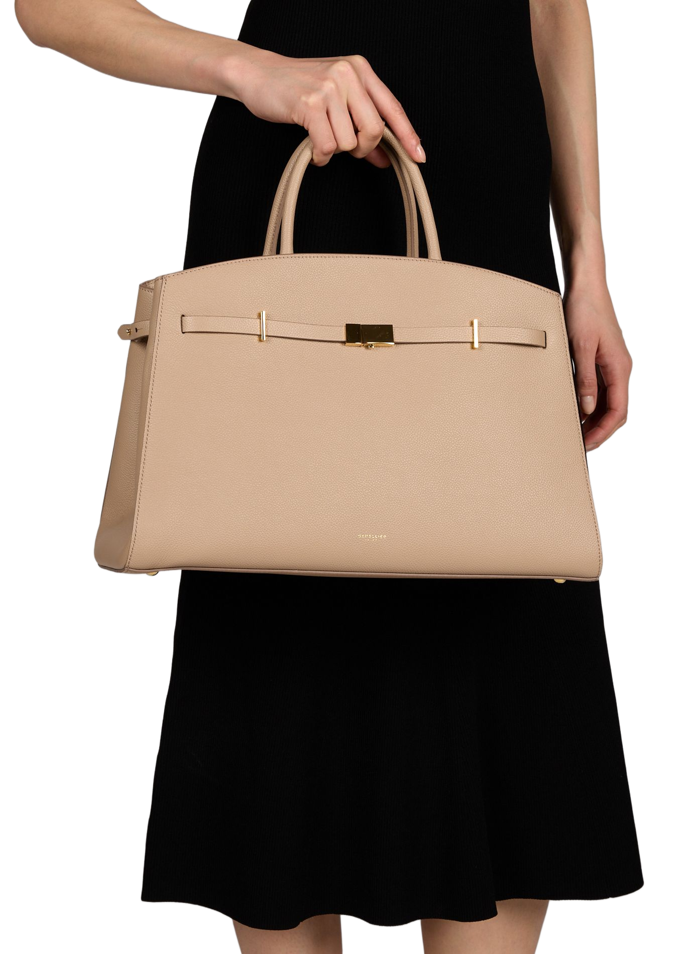 Shopper-Tasche New York aus Leder DEMELLIER LONDON Braun