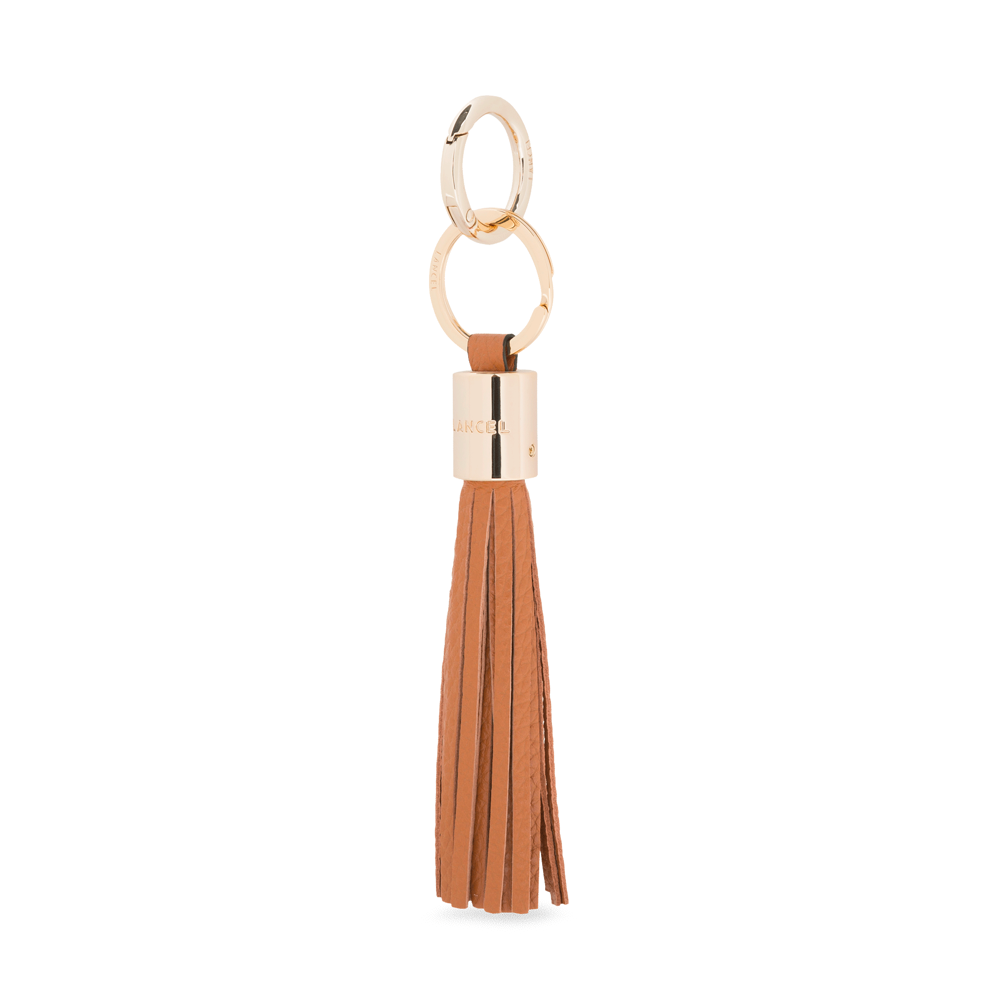 Tassel keychain premier flirt by lancel in leather LANCEL Brown
