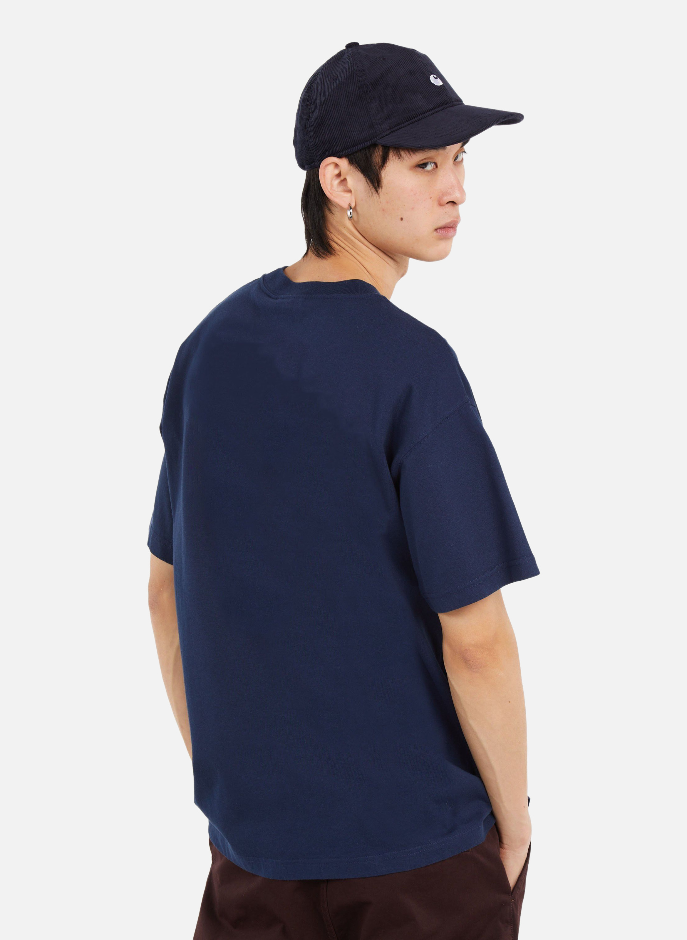 T-shirt s/s heavy duty t-shirt CARHARTT WIP Bleu