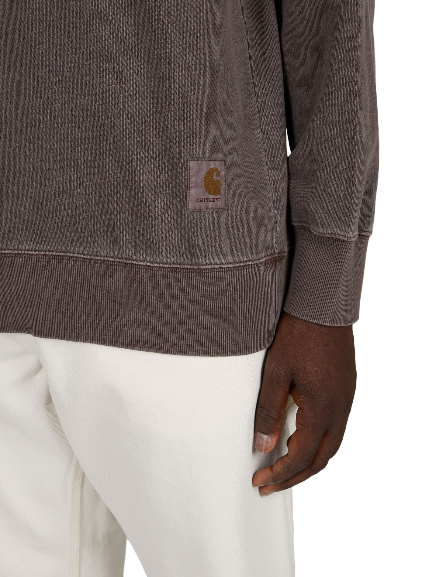 Polo Harper en coton CARHARTT WIP Marron