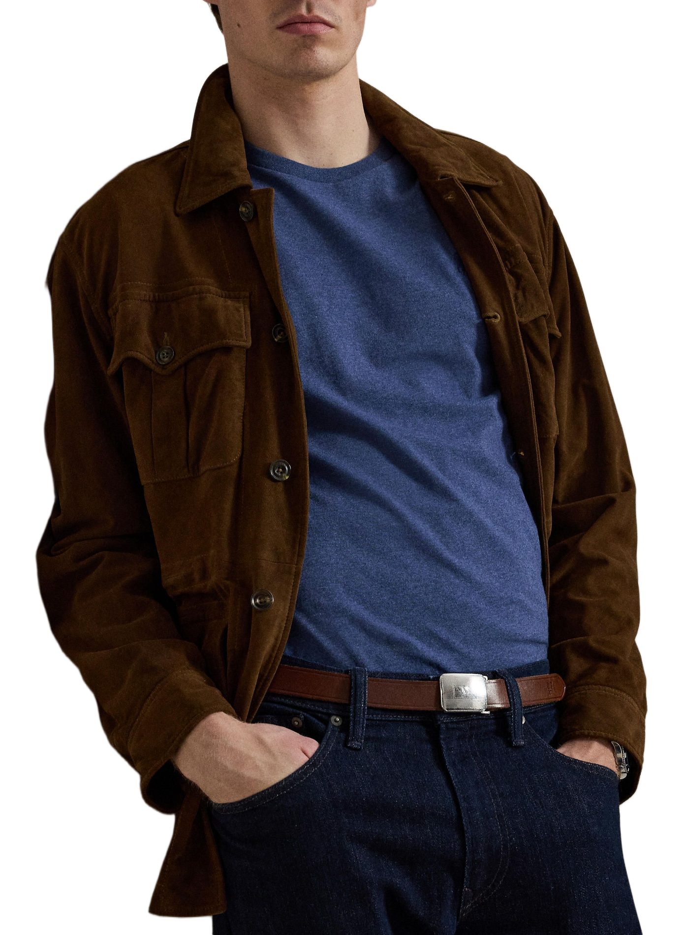 T-shirt en coton POLO RALPH LAUREN Bleu