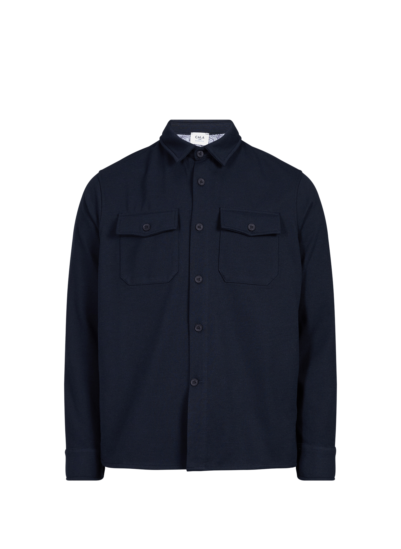 Gauthier Serri oversized classic collar overshirt 1789 CALA Blue