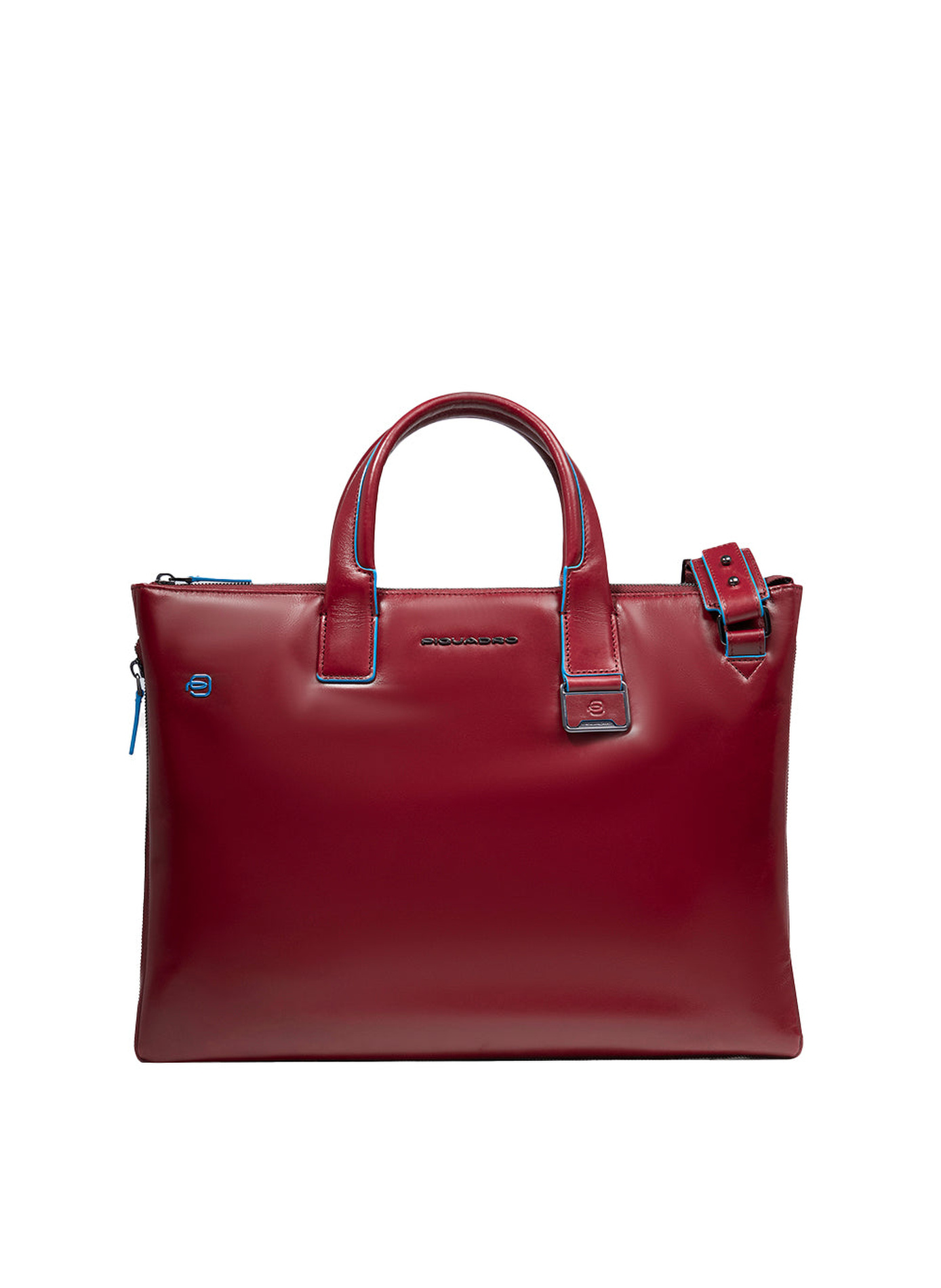Sac fin pour ordinateur 15,6", extensible PIQUADRO Rouge
