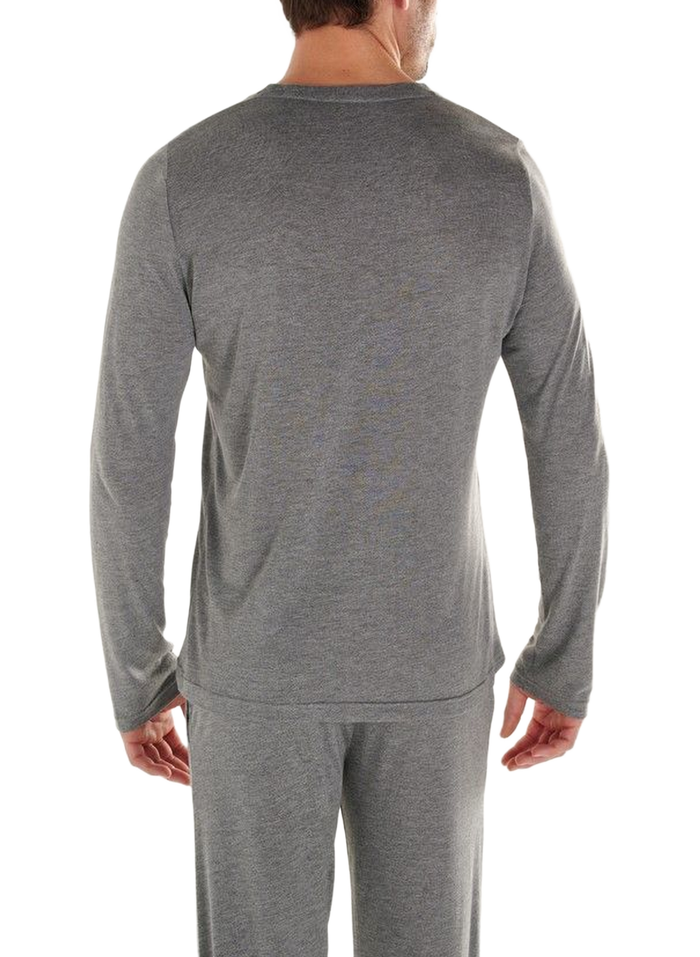 Camiseta de manga larga para estar en casa HOM Gris