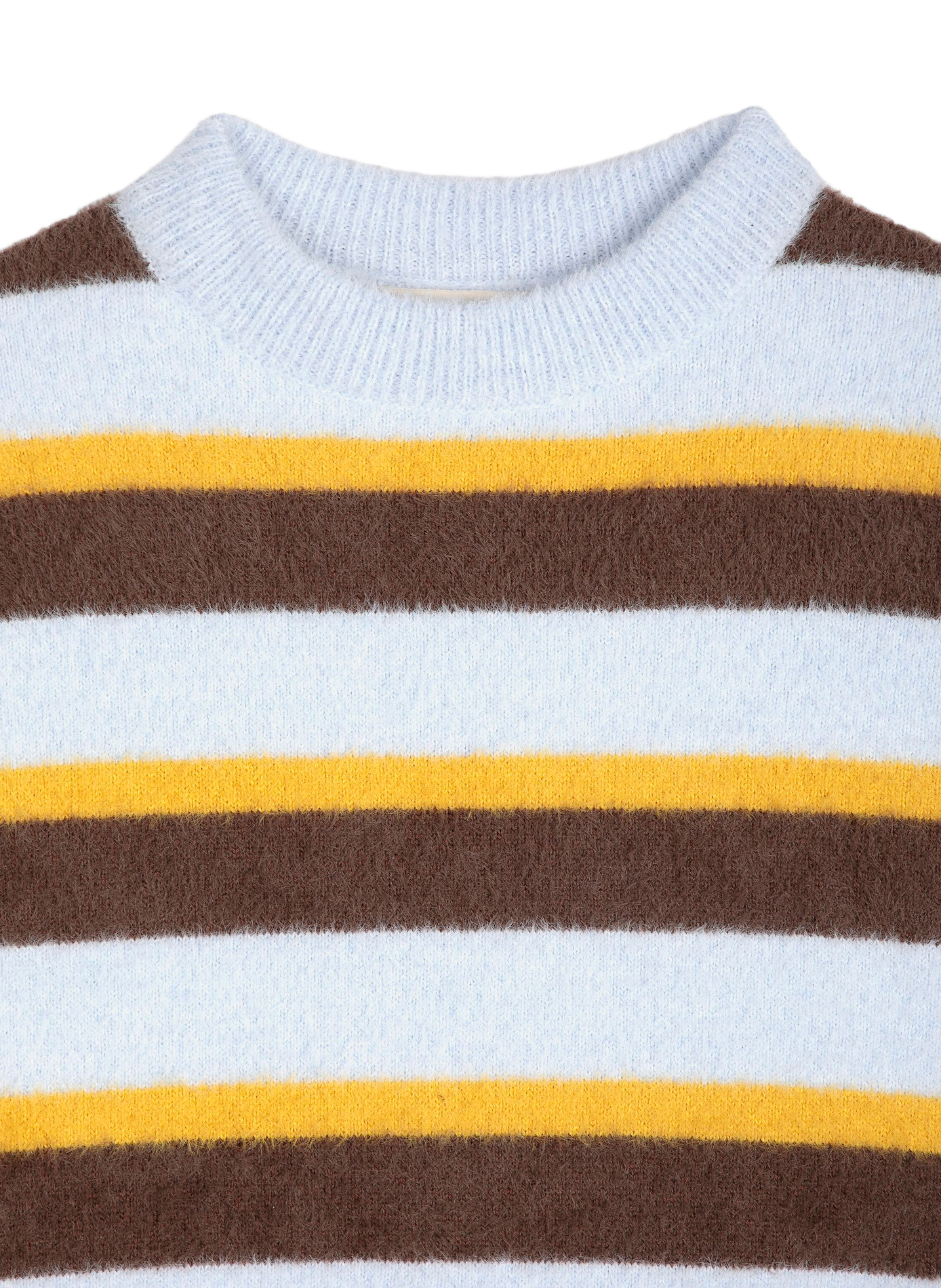 Pull ample col rond à rayures BOBO CHOSES Multicolour