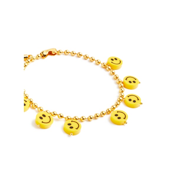 Bracelet de cheville Smiley