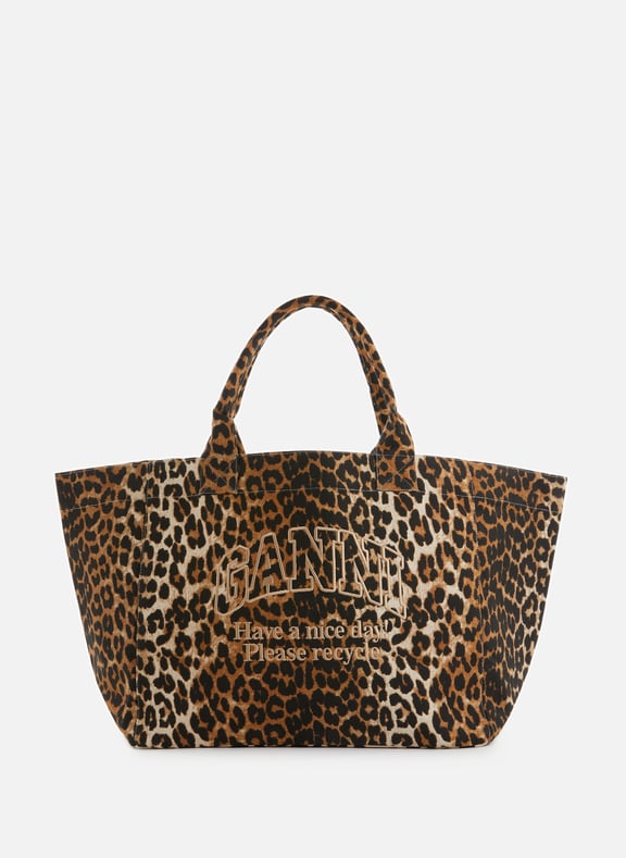 Sac cabas imprimé Multicolore by GANNI GANNI Sac cabas imprimé Multicolore