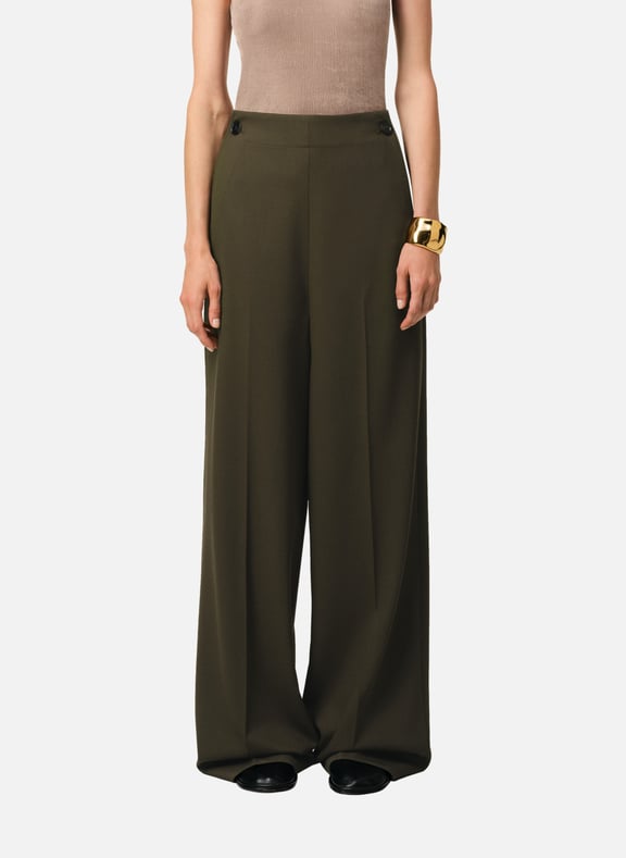 Pantalon a pont Vert by AMI PARIS AMI PARIS Pantalon a pont Vert