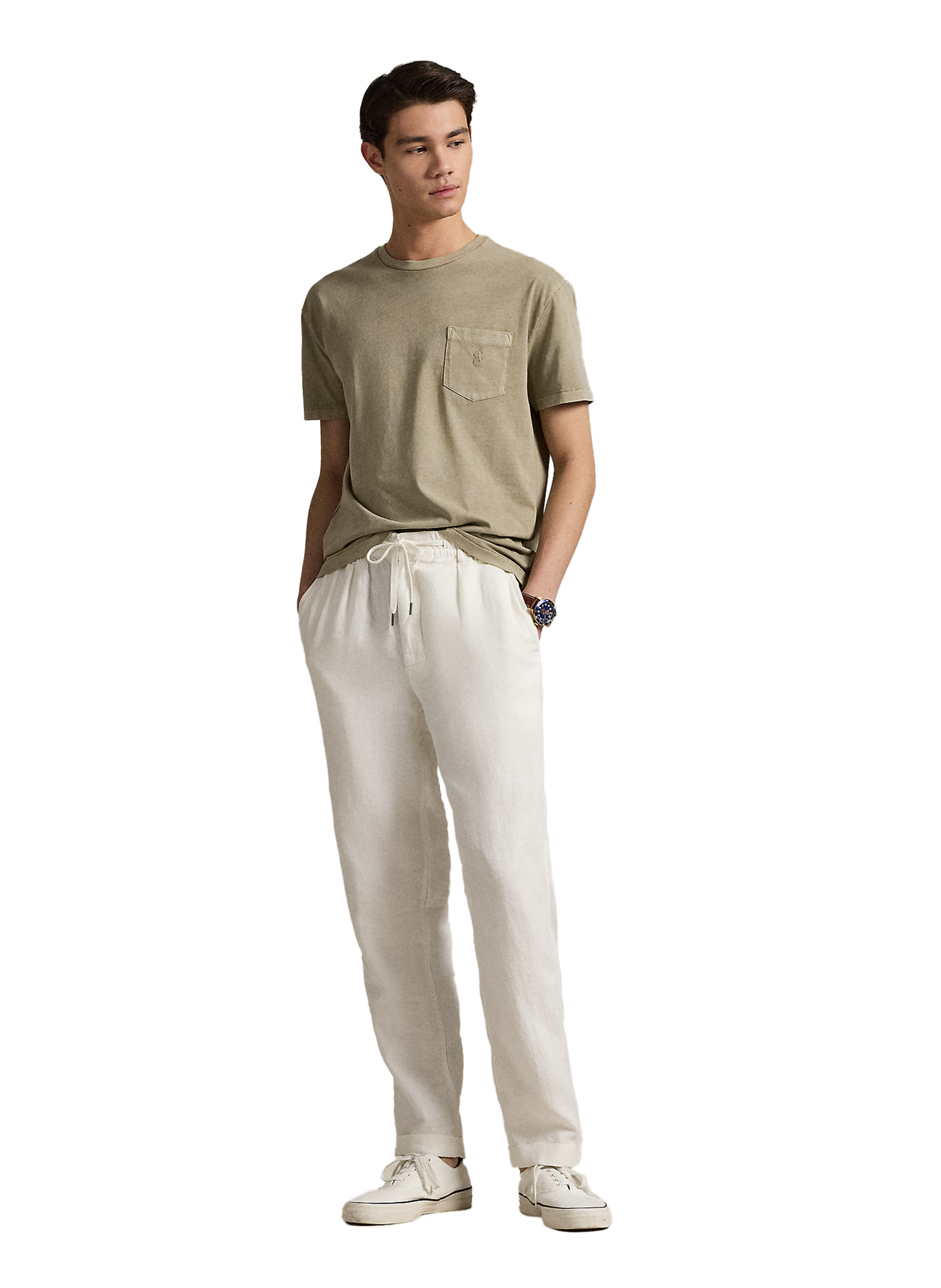 T-shirt en coton POLO RALPH LAUREN Vert