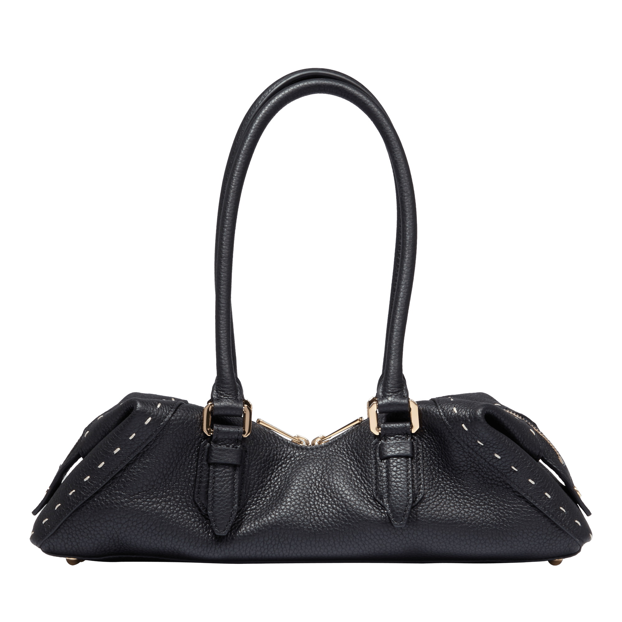 Sac porté épaule s charlie de lancel en cuir LANCEL Noir