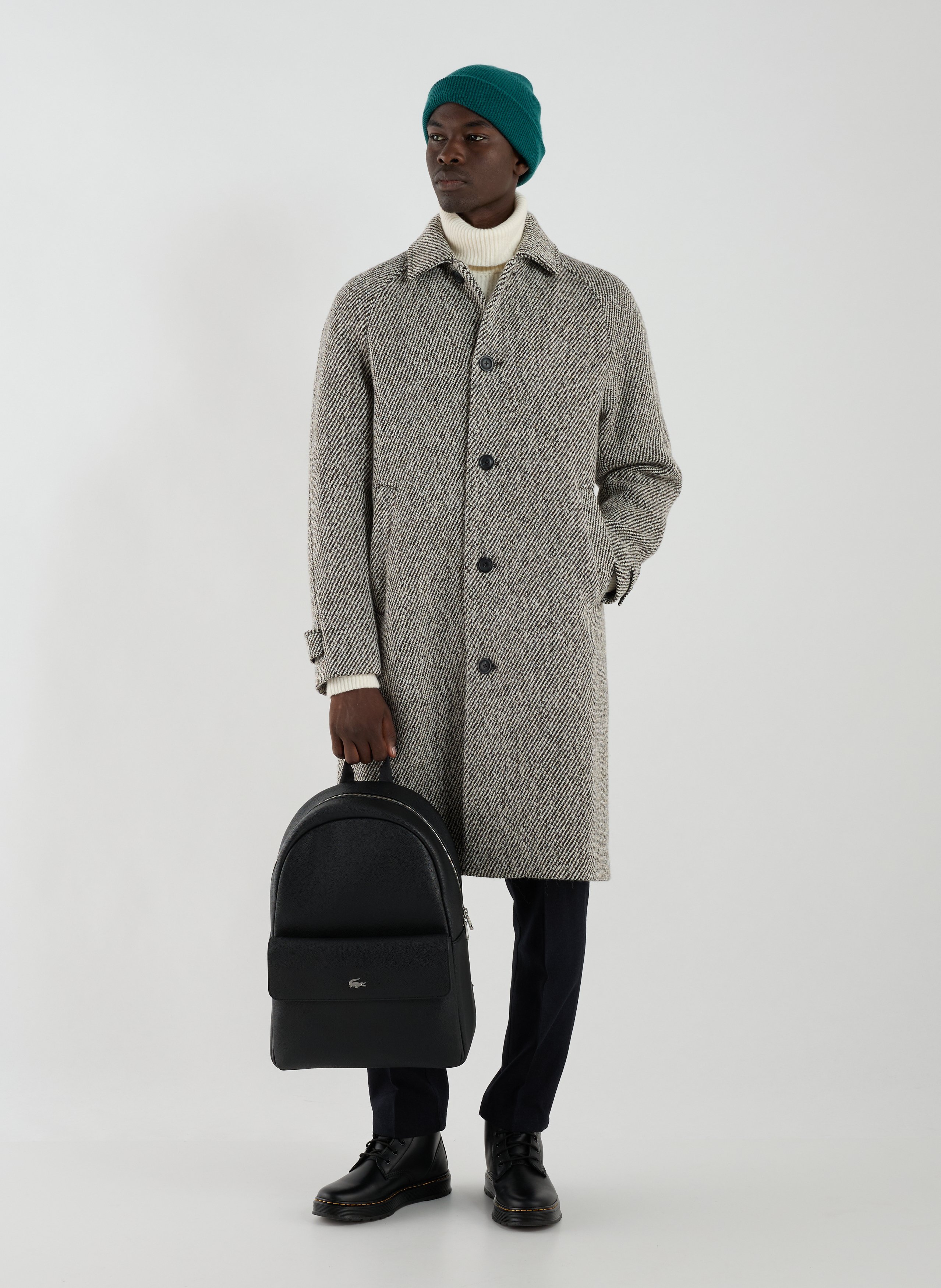 Messenger shoulder bag LACOSTE Black