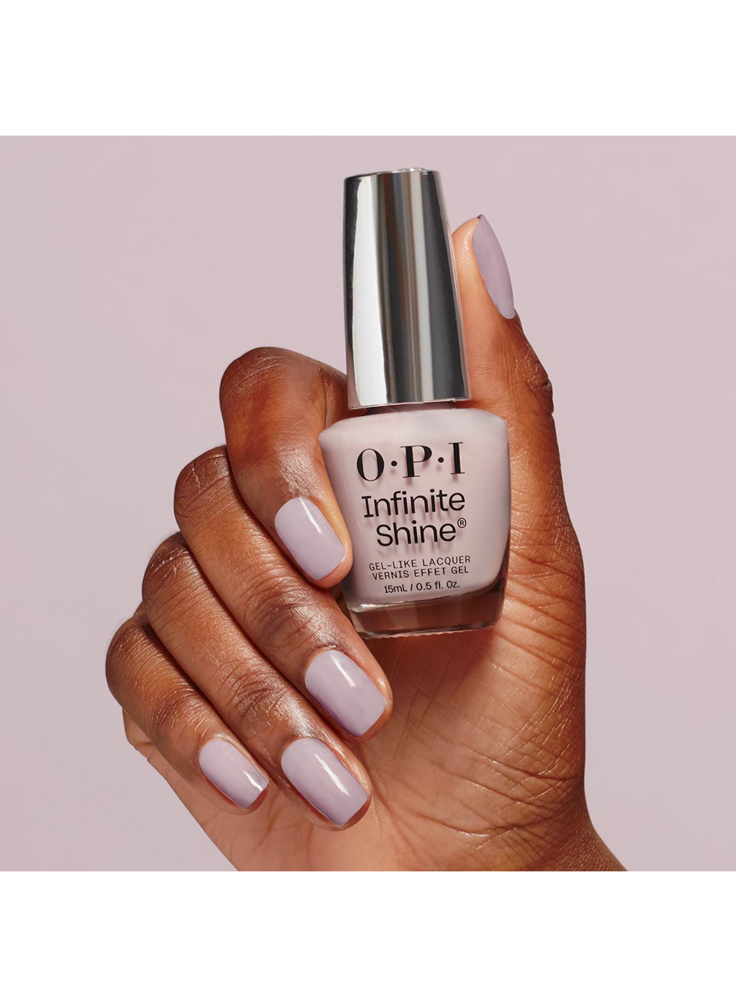 Don't Bossa Nova Me Around™
Infinite Shine
Long-wear gel effect nail polish OPI Beige