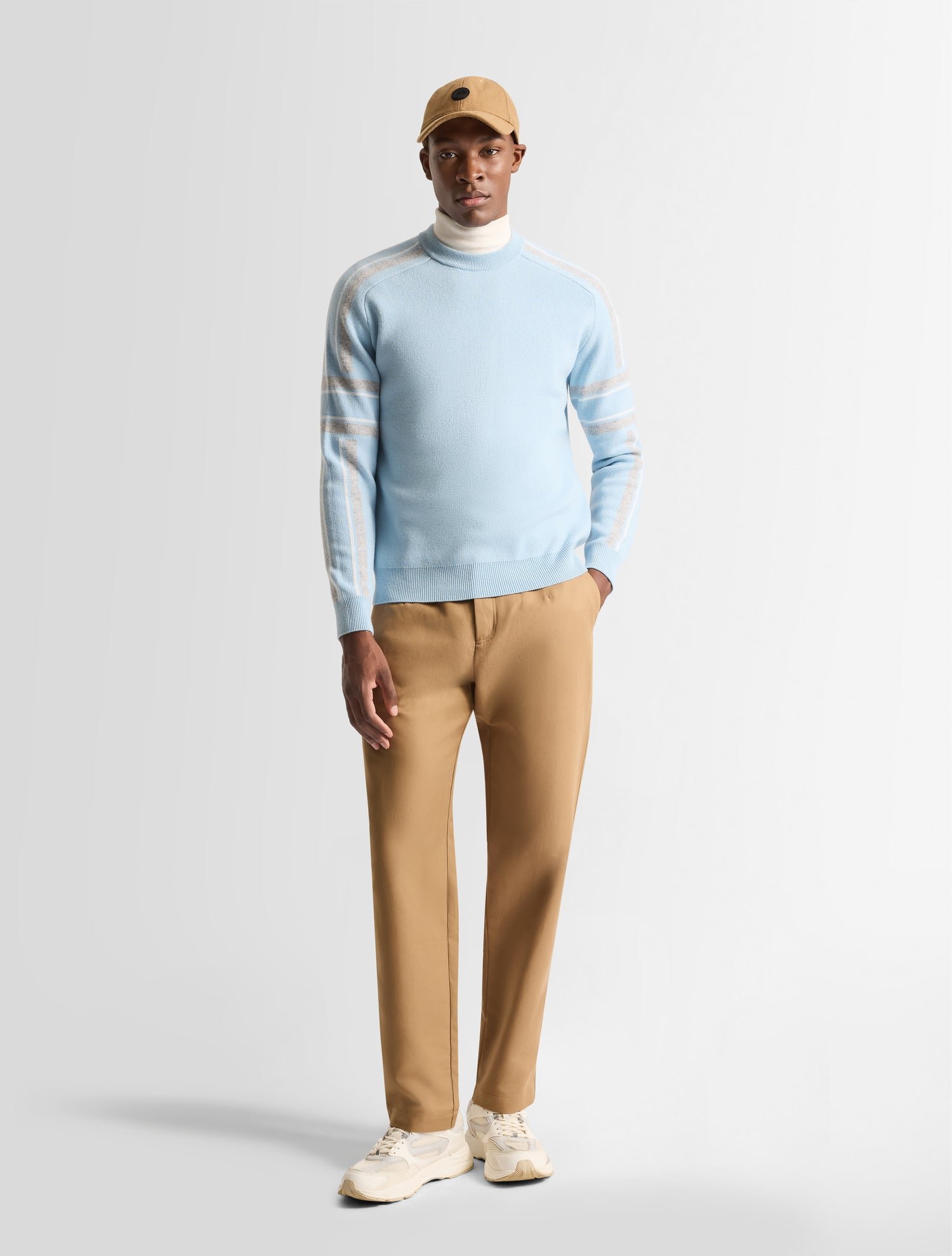 FUSALP Pull spectavia col rond coupe regular Bleu