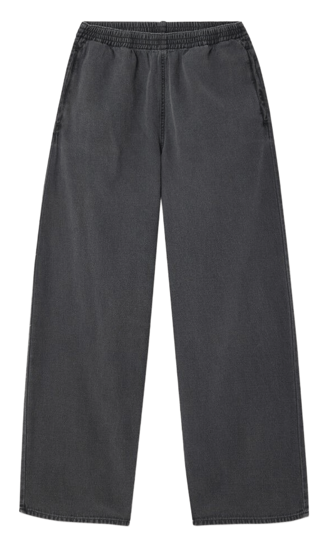 Pantalon droit en coton Jazy AMERICAN VINTAGE Noir