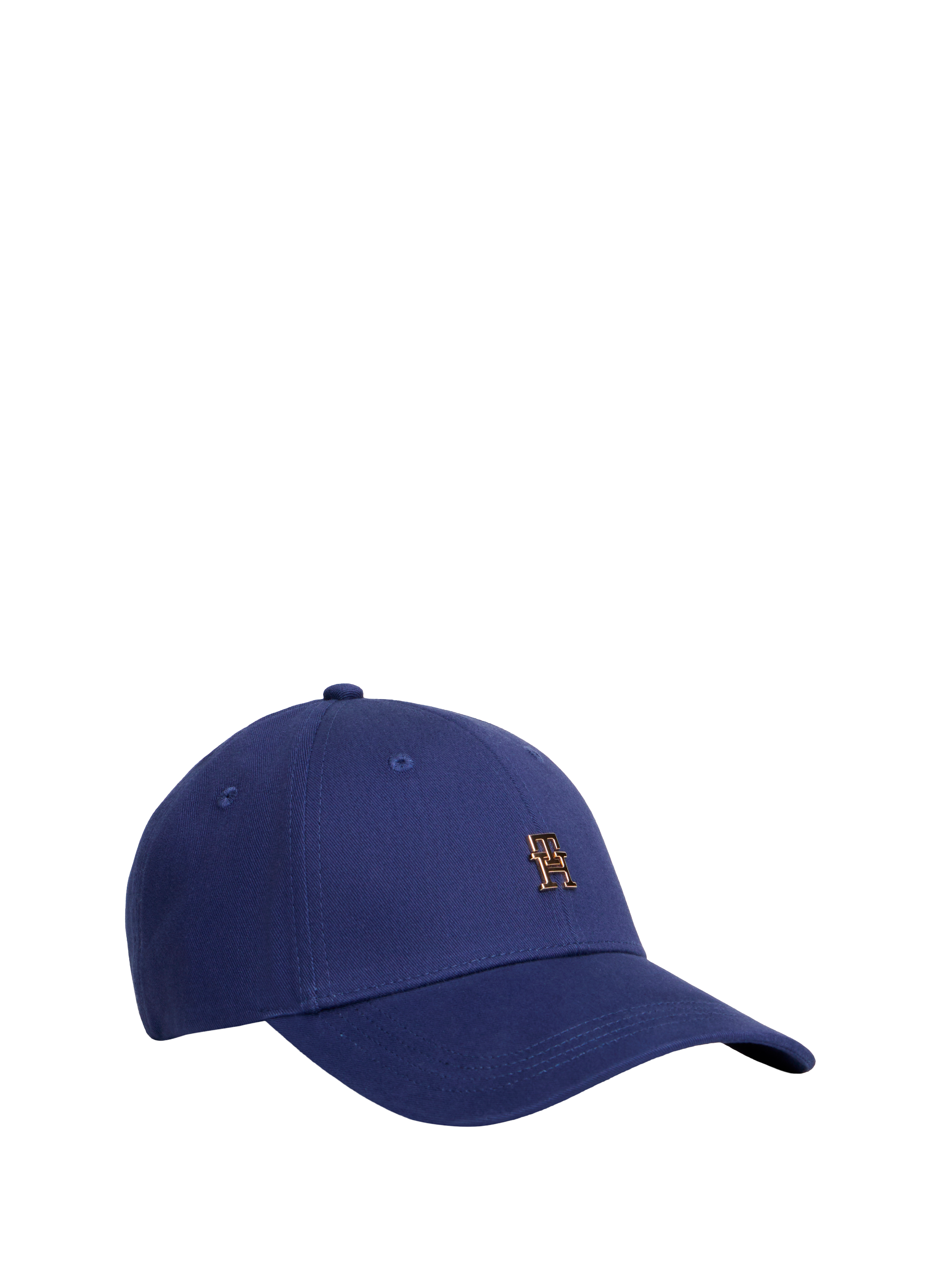 Embroidered cotton baseball cap TOMMY HILFIGER Blue