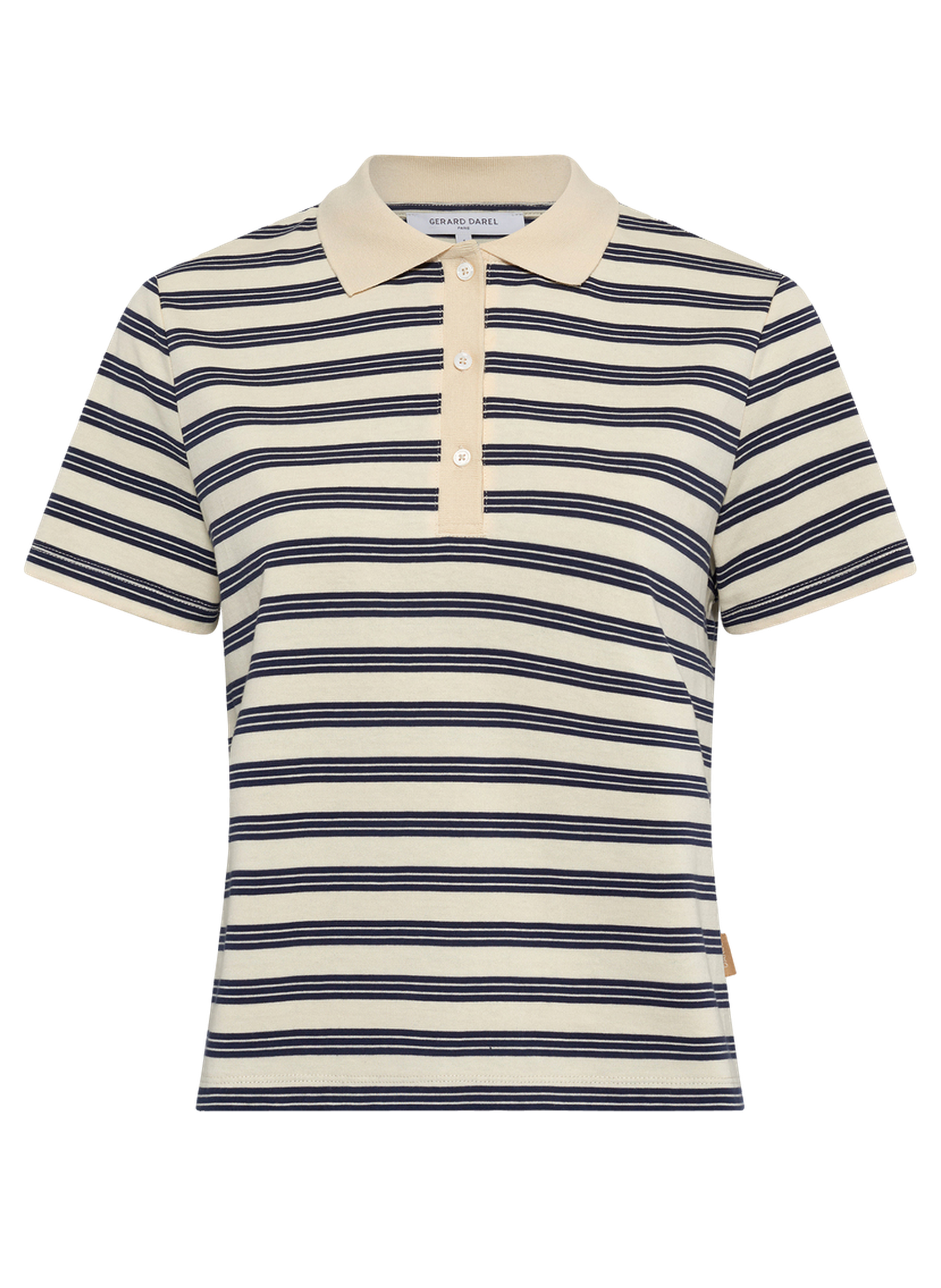Polo rayé en coton - marcie GERARD DAREL Bleu