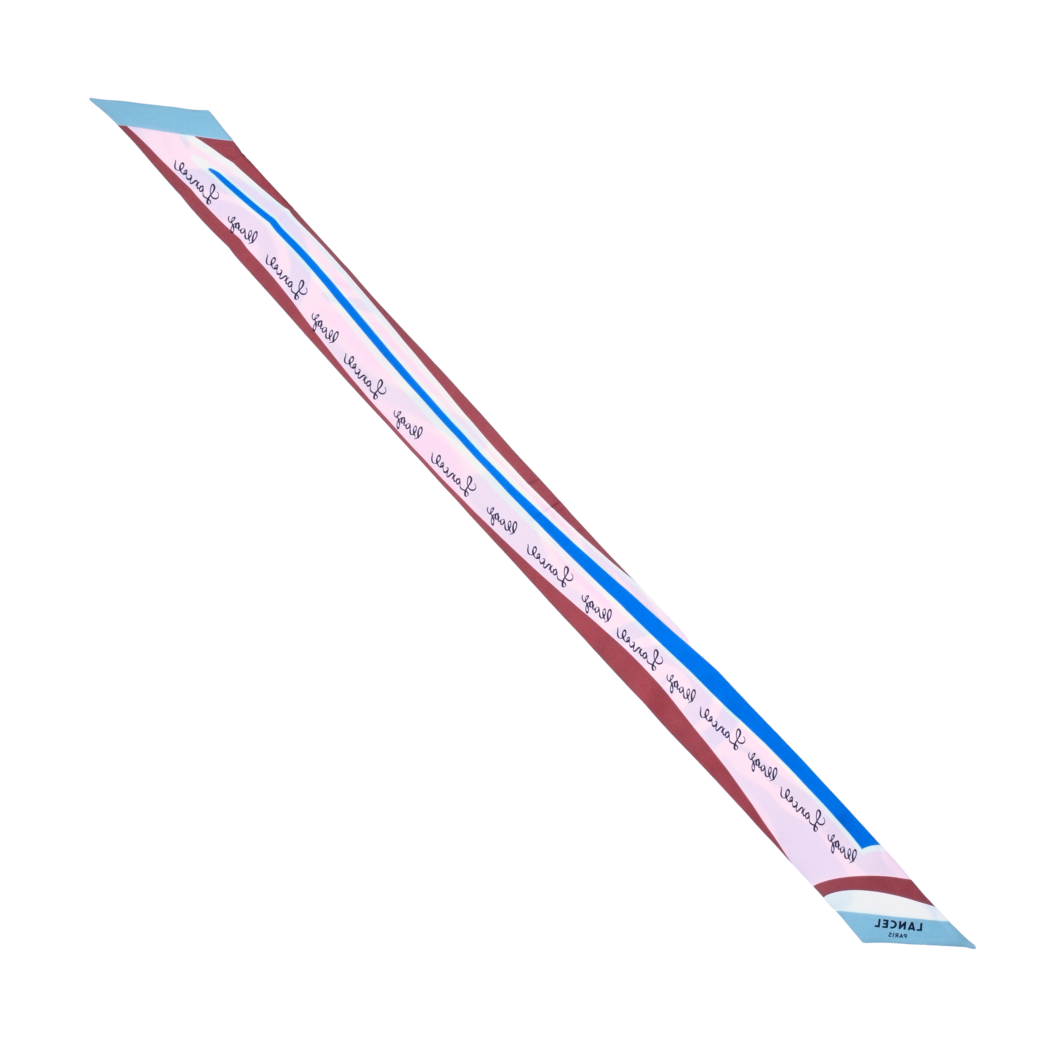 Silk headband sunrise pattern by lancel LANCEL Multicolour