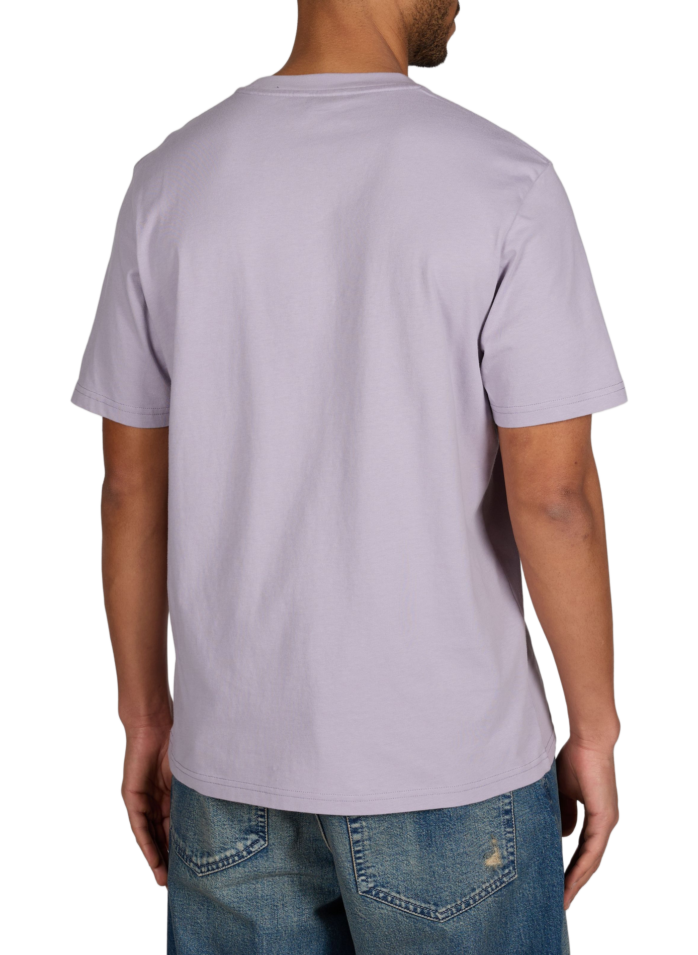 Cotton round-neck T-shirt AIGLE Purple