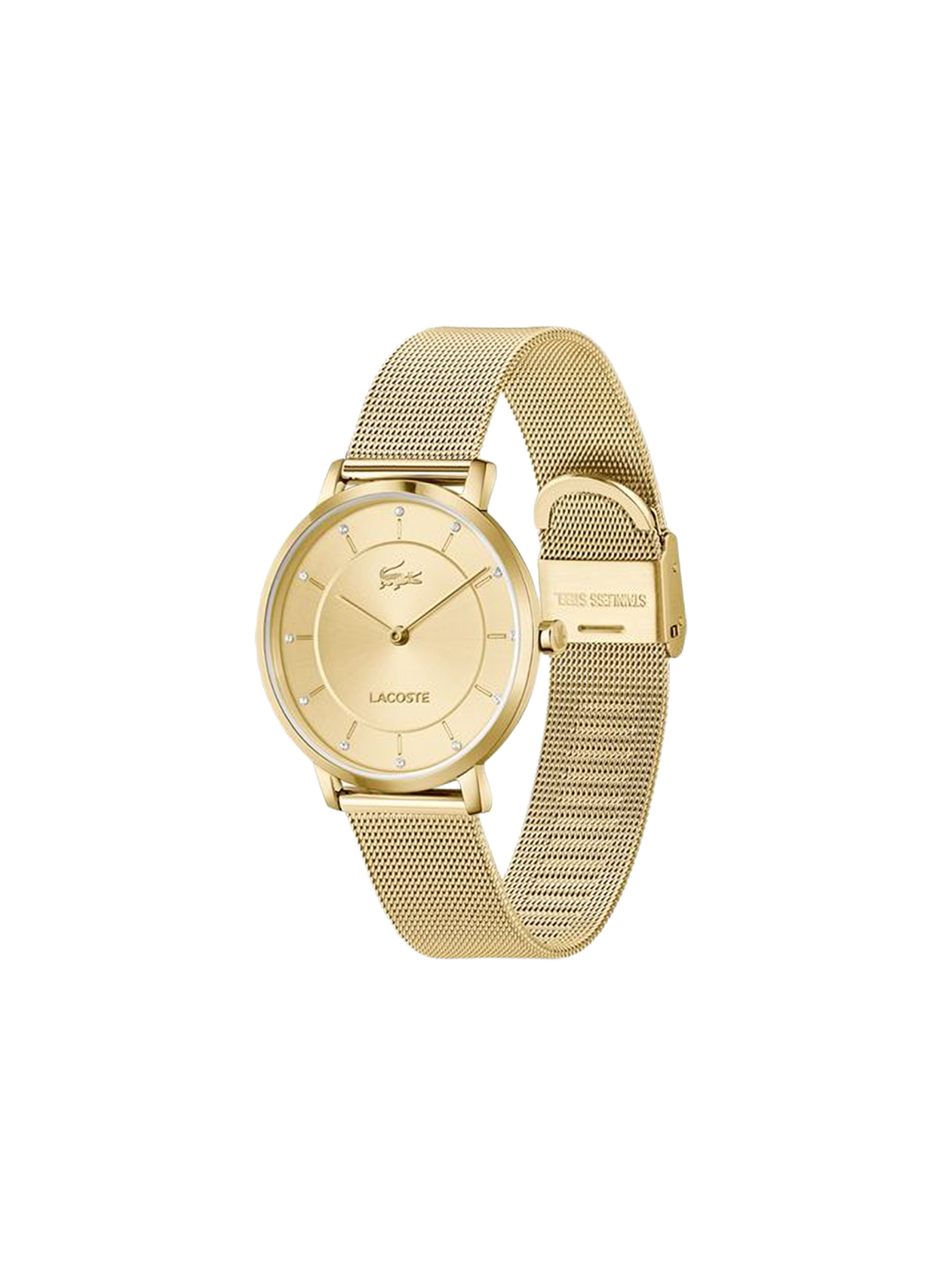 Montre quartz Crocorigin en acier inoxydable LACOSTE MONTRES Doré