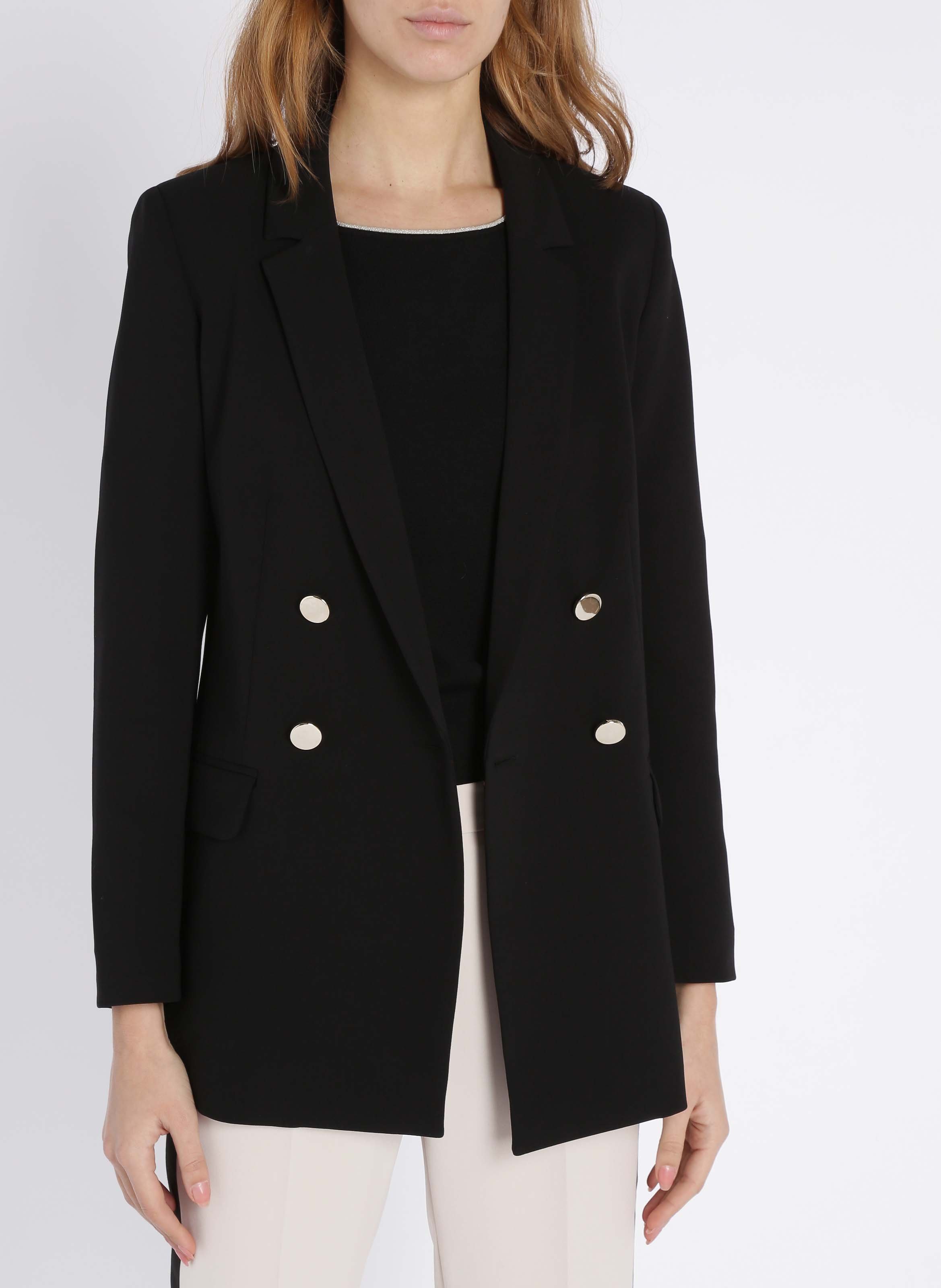Veste tailleur droite MAISON 123 Noir