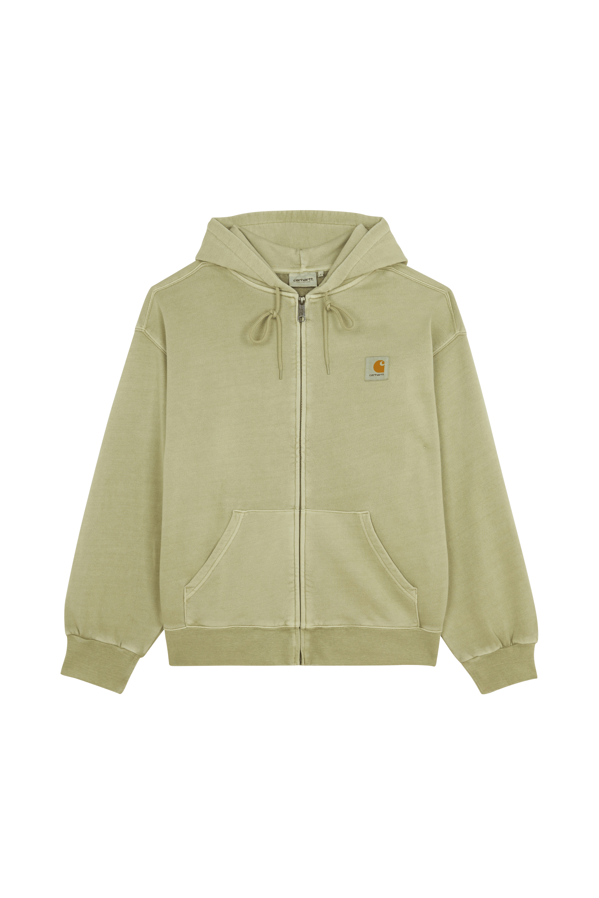 Hoodie zippé hooded nelson CARHARTT WIP Vert