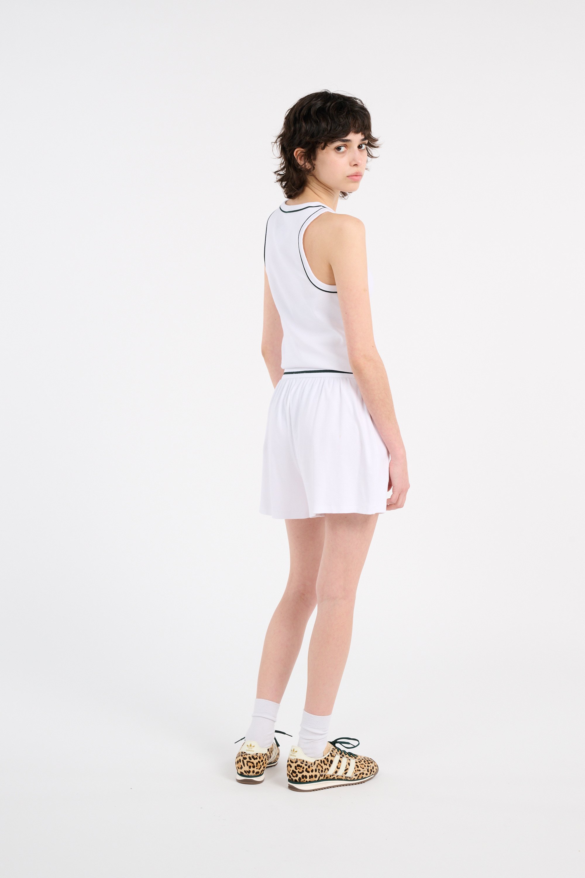 Ensemble de pyjama pyjamas sous-vetements LACOSTE Blanc
