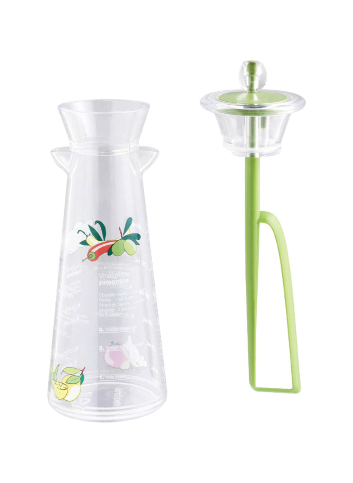Graduated salad dressing mixer MASTRAD Transparent