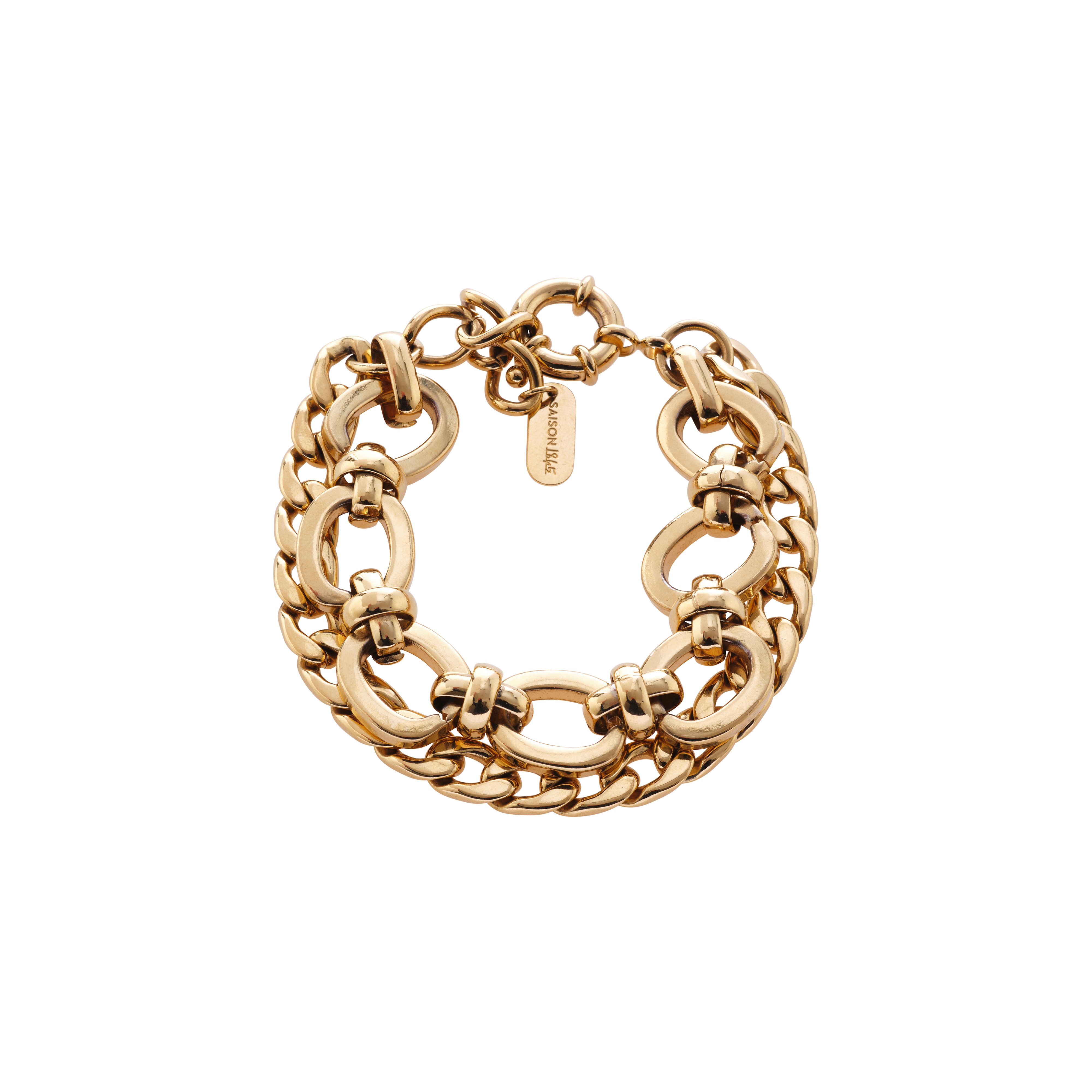 Bracelet Maille SAISON 1865 Doré