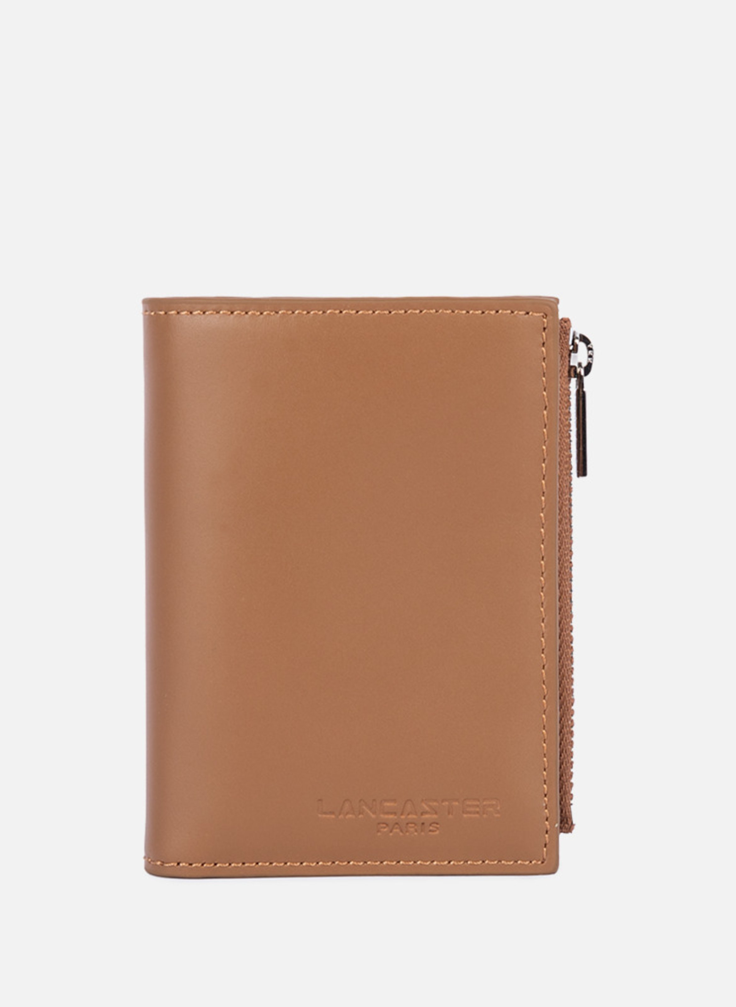 Portefeuille - paris pm LANCASTER Marron