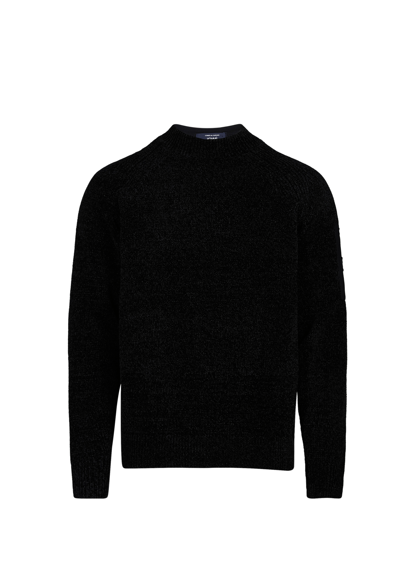 Maglione girocollo dritto a tinta unita 1789 CALA Nero