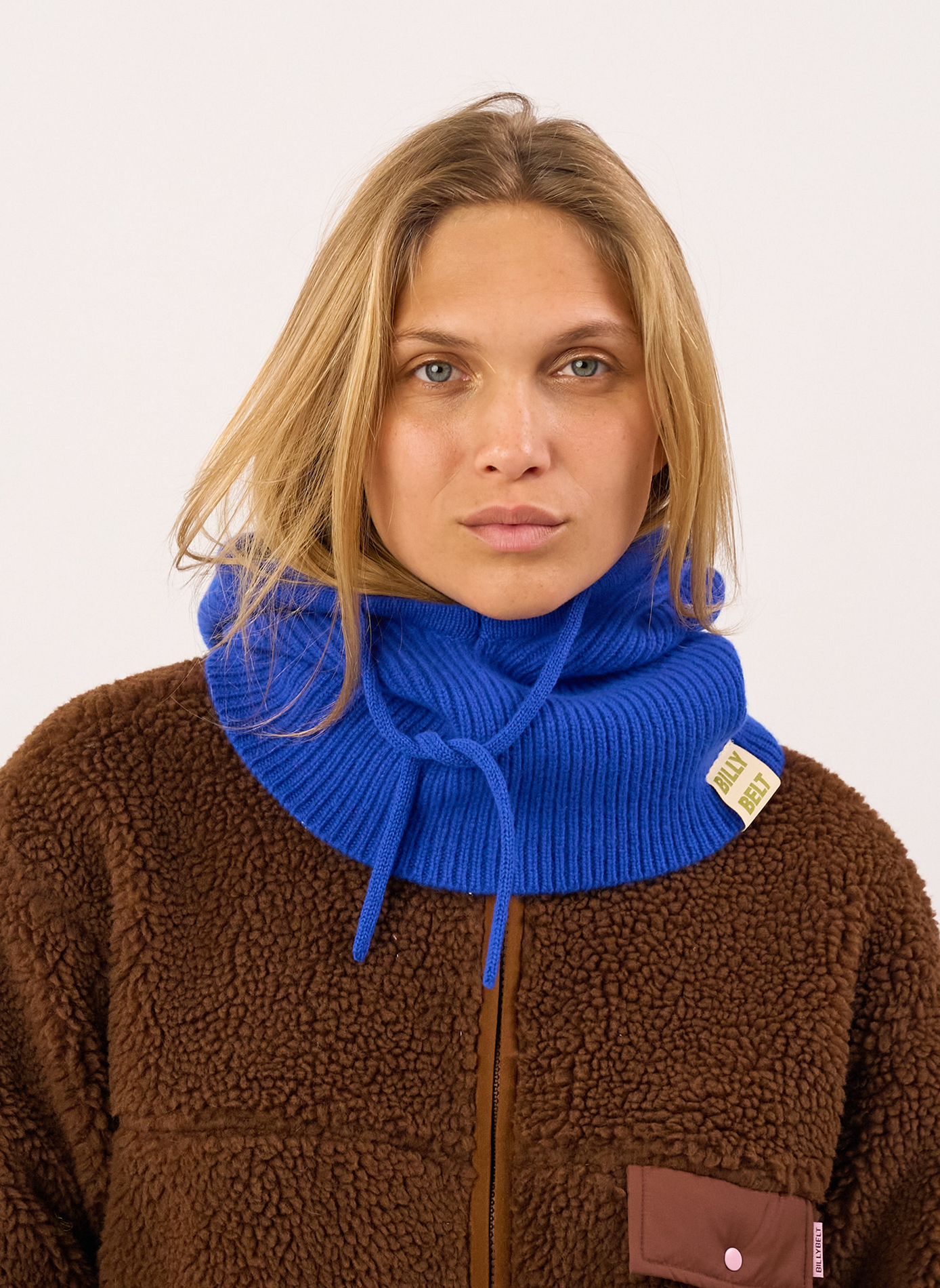 Cagoule en laine BILLYBELT Bleu