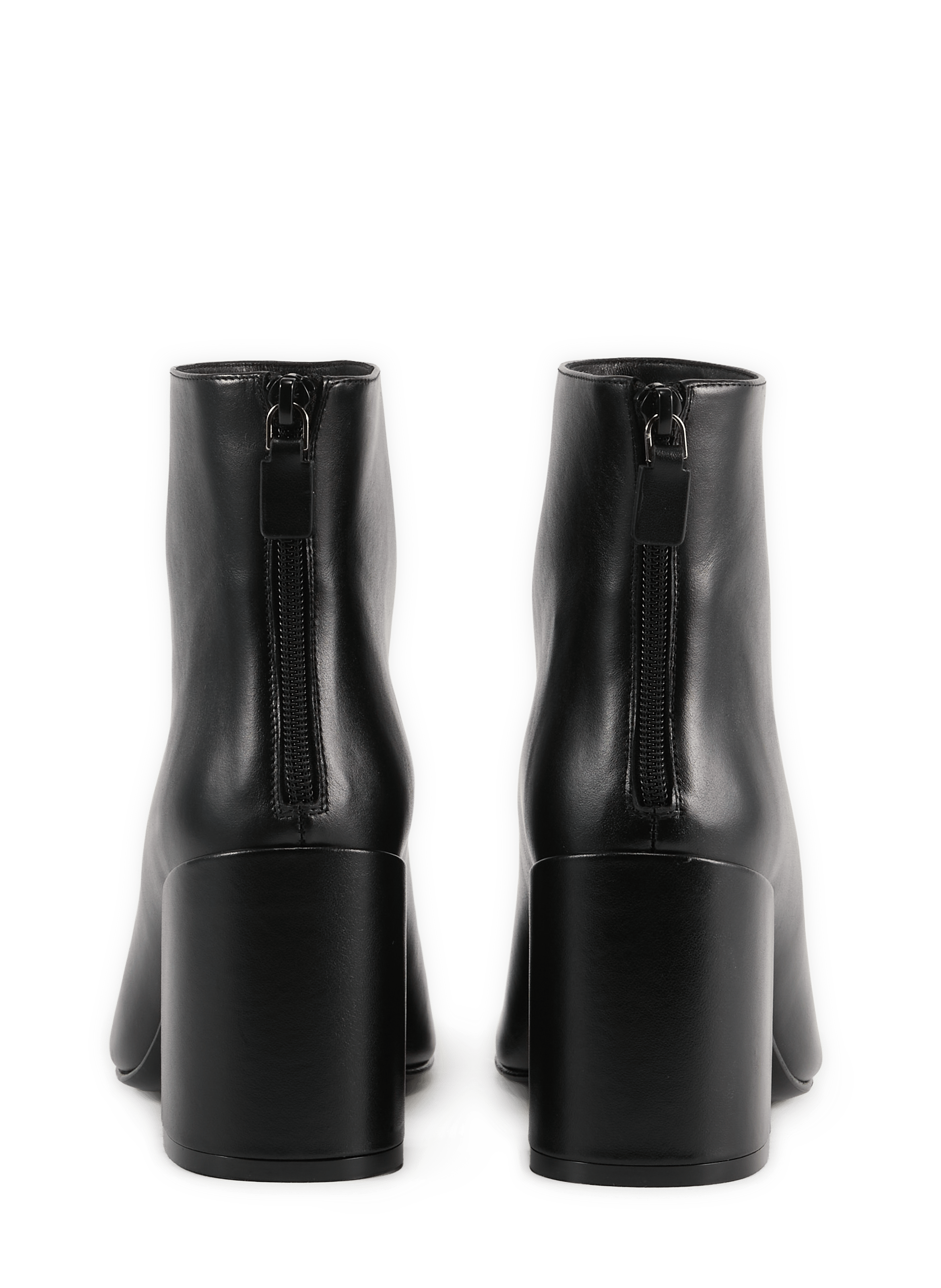 Bacari leather zip-up ankle boots STUART WEITZMAN Black
