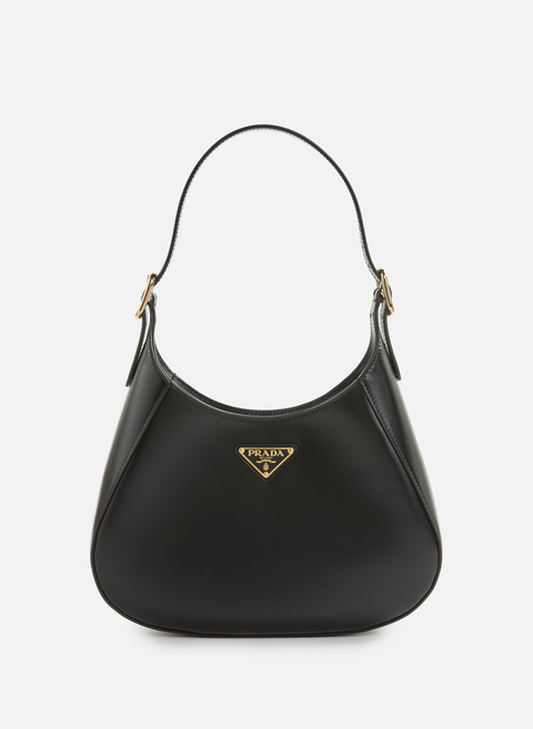 Leather handbag BlackPRADA 