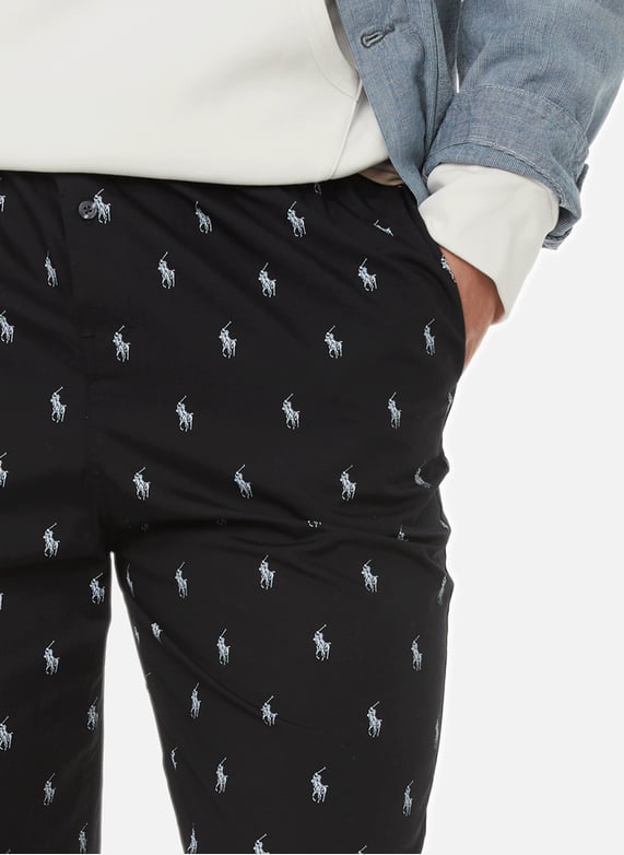 Lightweight Trousers With Logo Polo Ralph Lauren Men Printemps