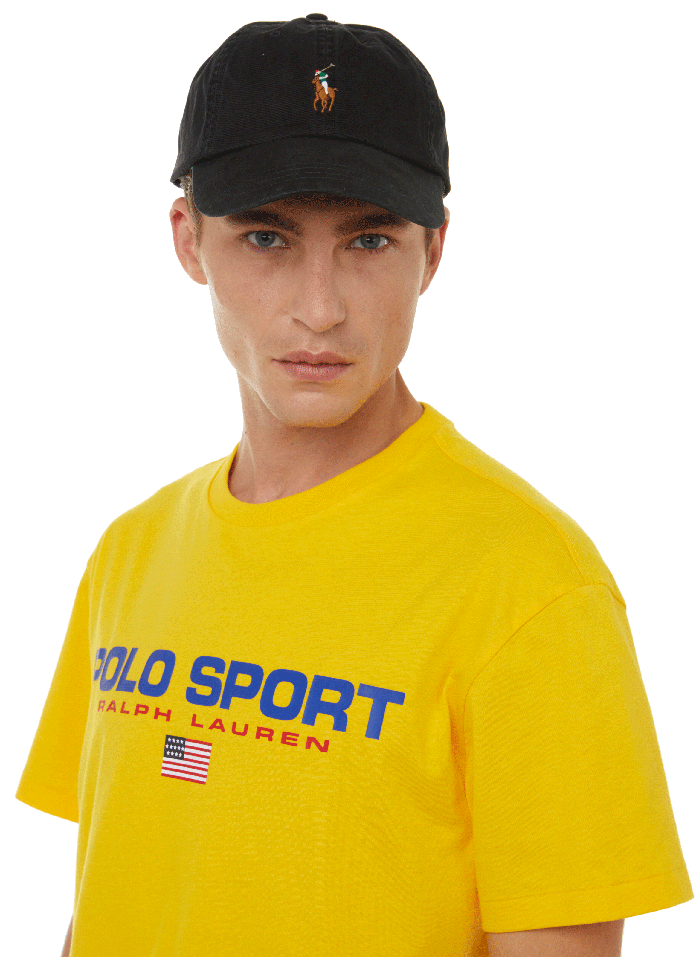 Polo cotton cap POLO RALPH LAUREN Black