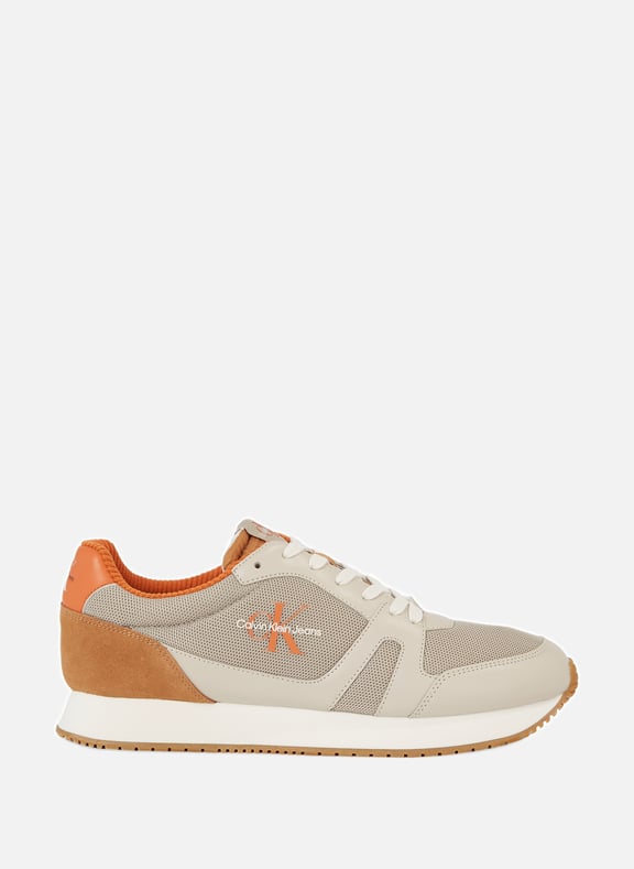 Calvin klein brown sneakers deals