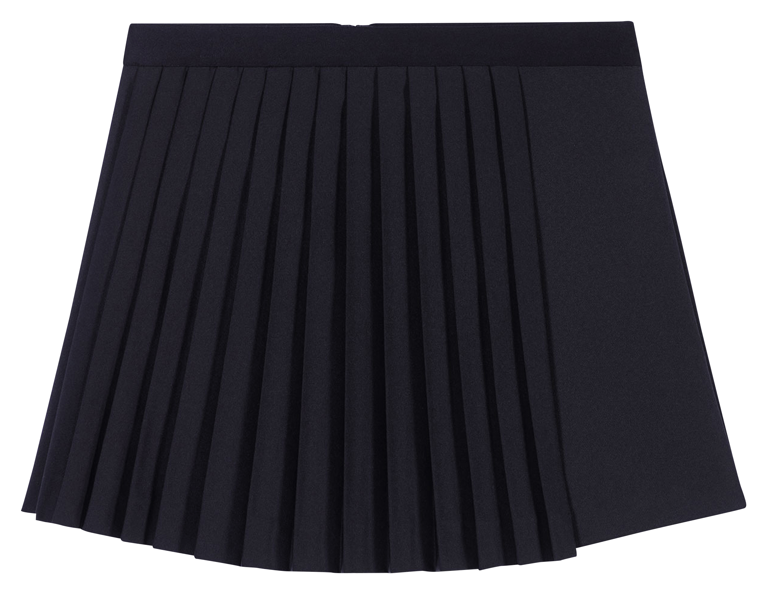 Short portefeuille plissé Noir