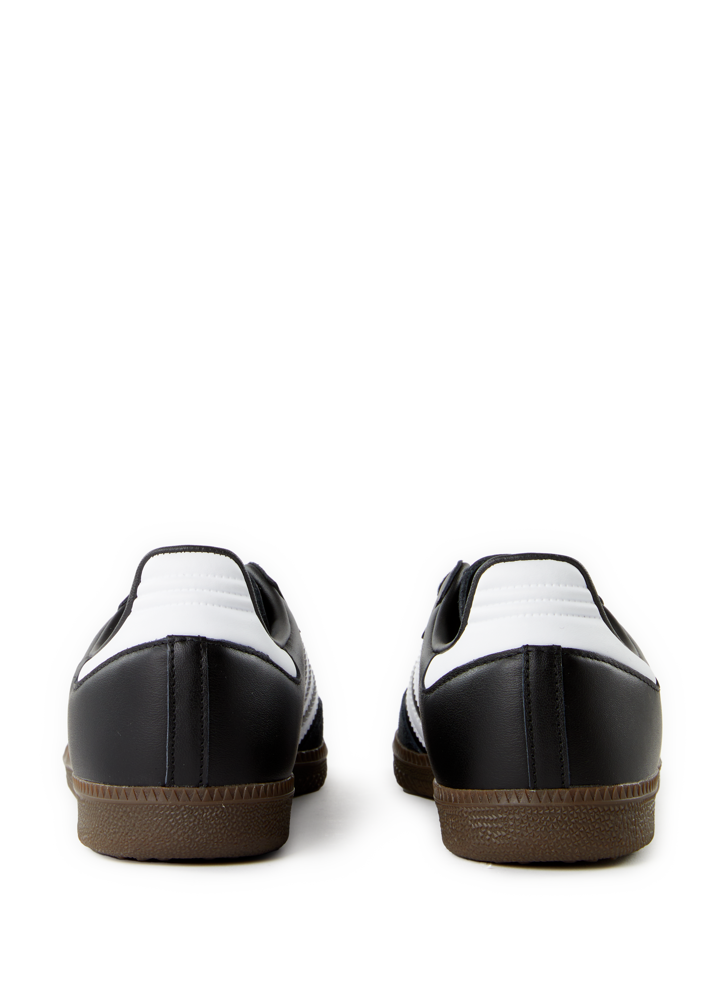 Samba leather sneakers ADIDAS Black