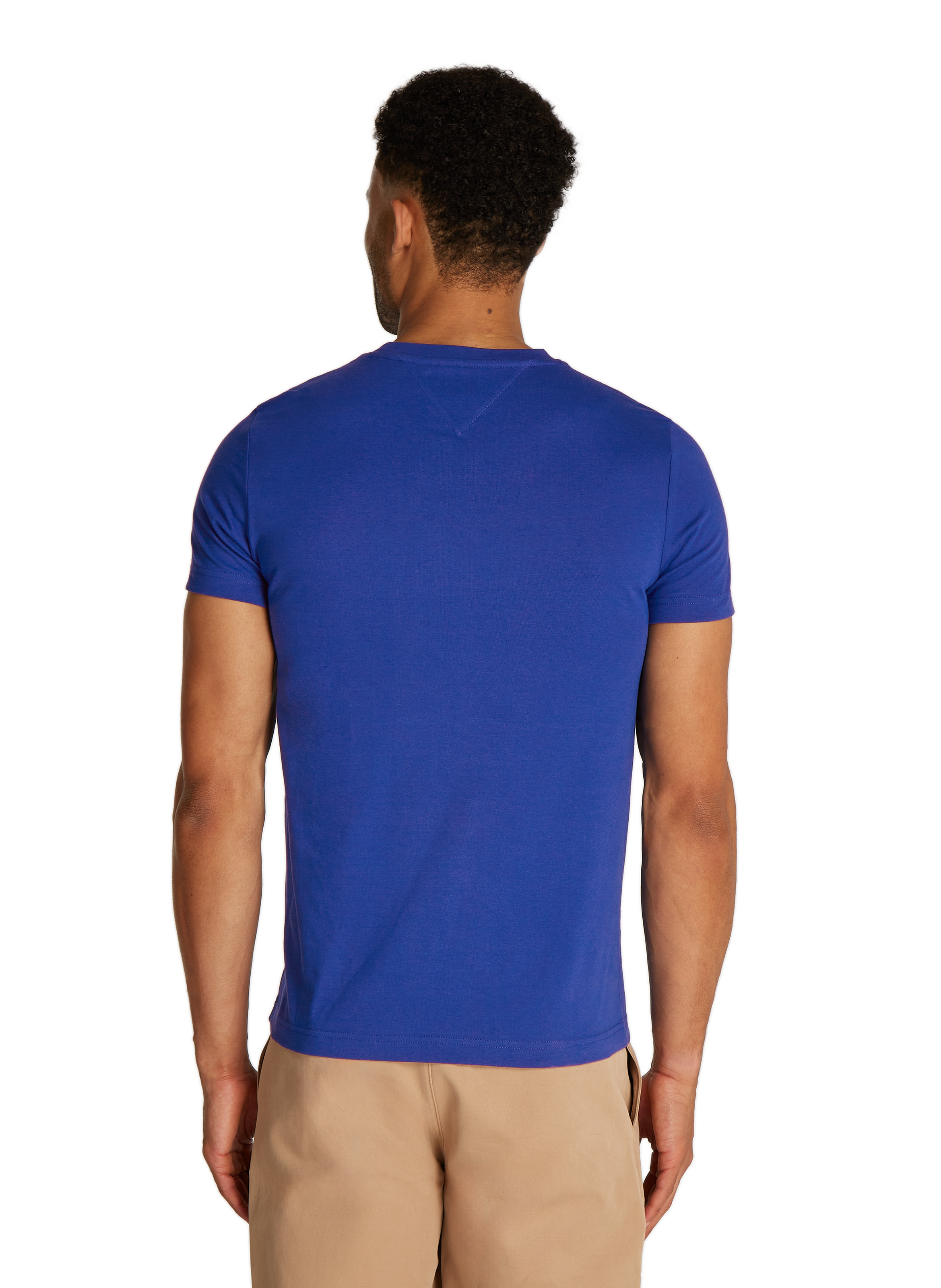 Cotton T-shirt TOMMY HILFIGER Blue