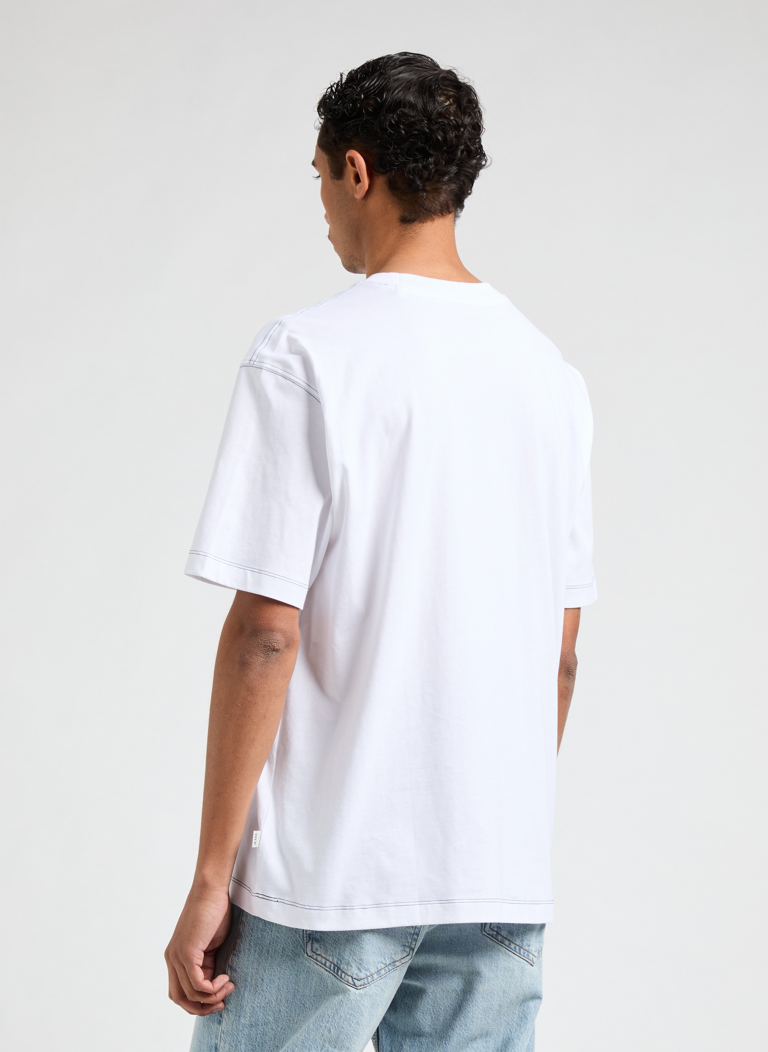 Cotton T-shirt GUESS White