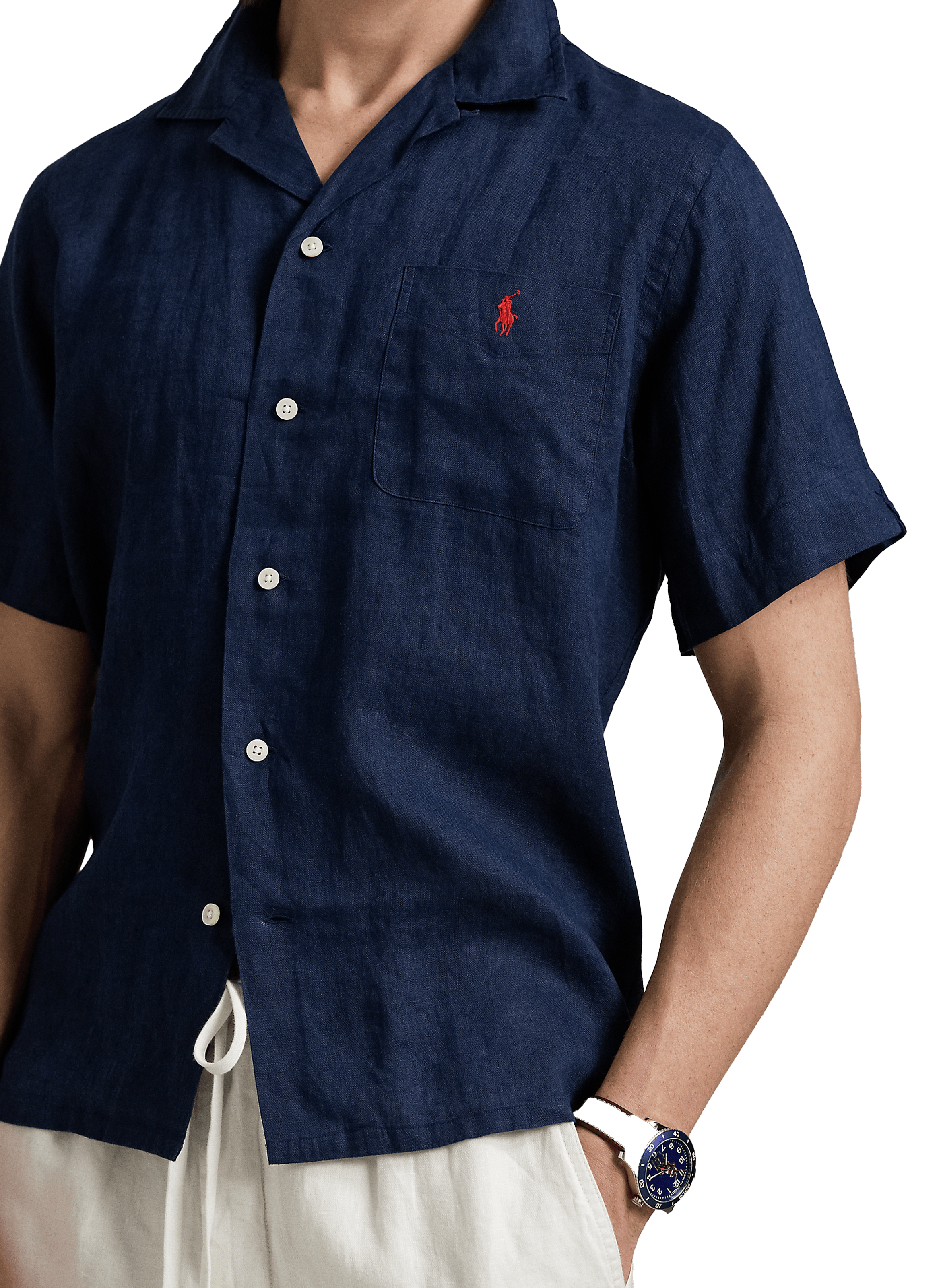 Linen shirt POLO RALPH LAUREN Blue