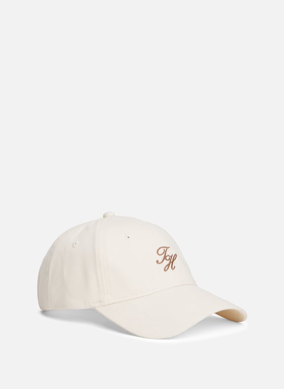 Cotton baseball cap Beige by TOMMY HILFIGER TOMMY HILFIGER Cotton baseball cap Beige