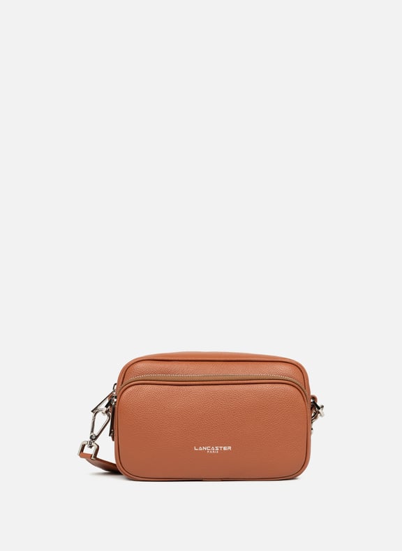 Sac trotteur - milano ama Marron by LANCASTER LANCASTER Sac trotteur - milano ama Marron