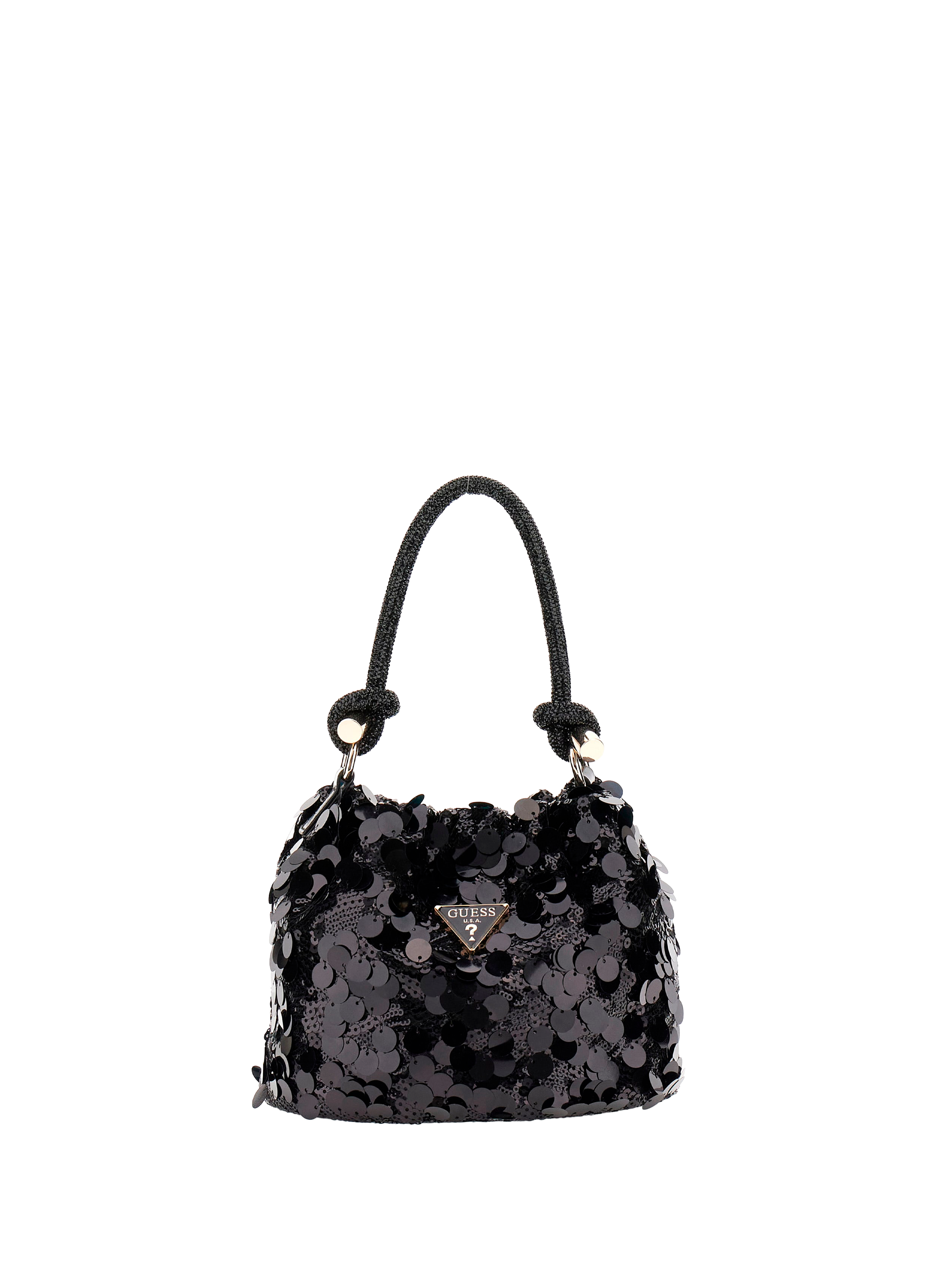 GUESS Sac à main Holiday Shine Noir