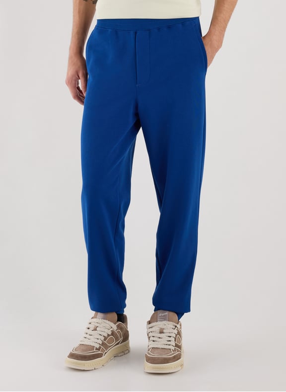 Pantalon de survêtement en coton Bleu by AU PRINTEMPS PARIS AU PRINTEMPS PARIS Pantalon de survêtement en coton Bleu