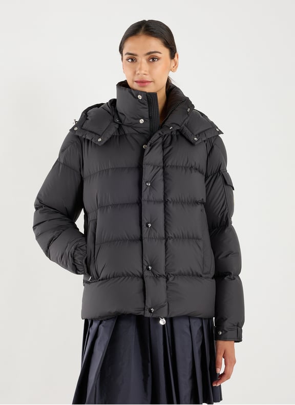 Doudoune à capuche Noir by MONCLER MONCLER Doudoune à capuche Noir