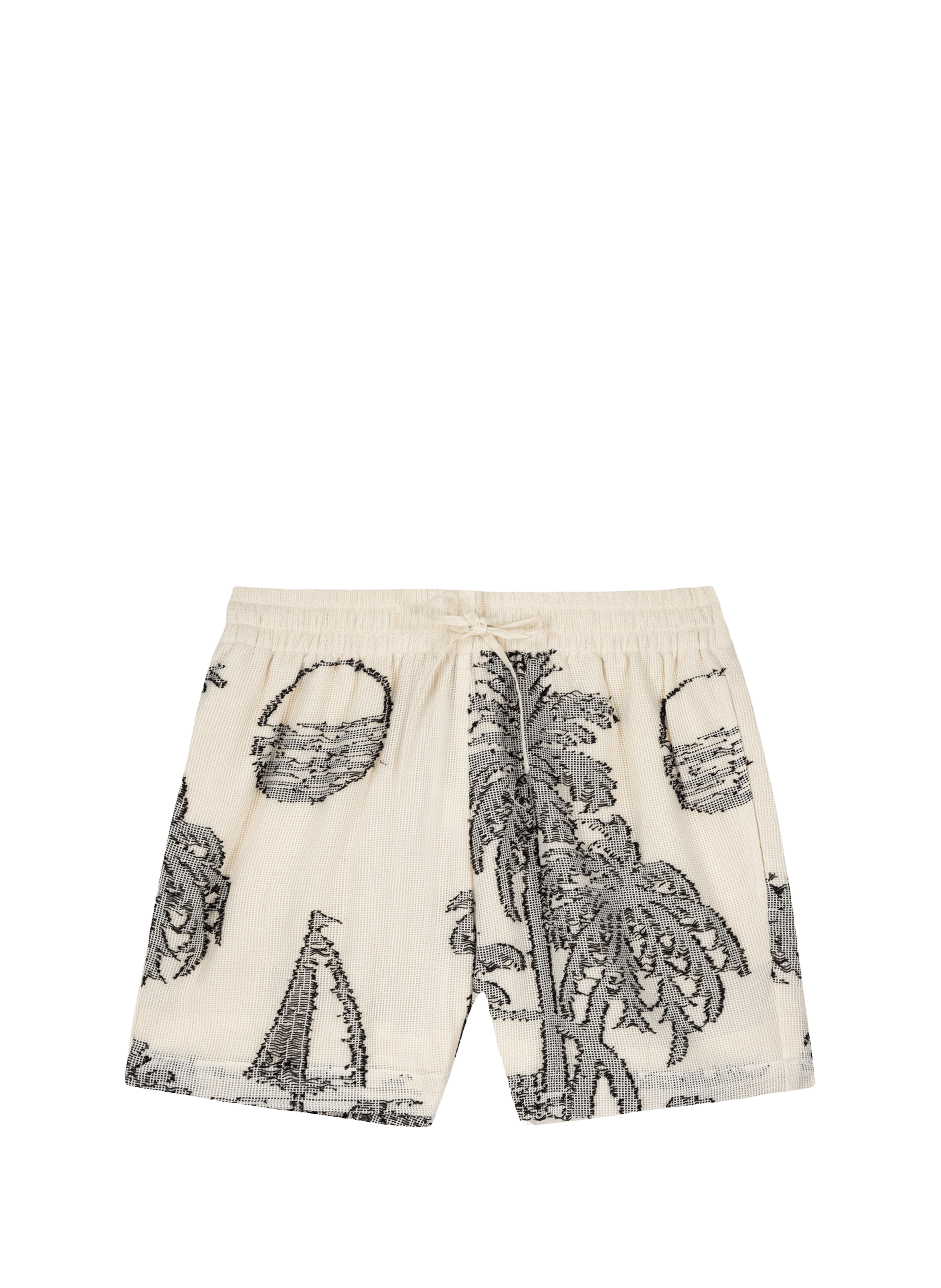 Herelle patterned shorts MAISON LABICHE White