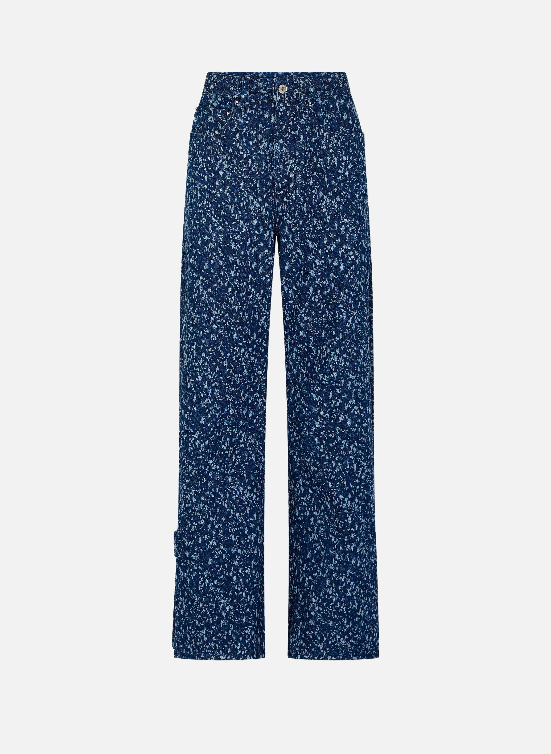 Jean baggy coupe droite RABANNE Bleu