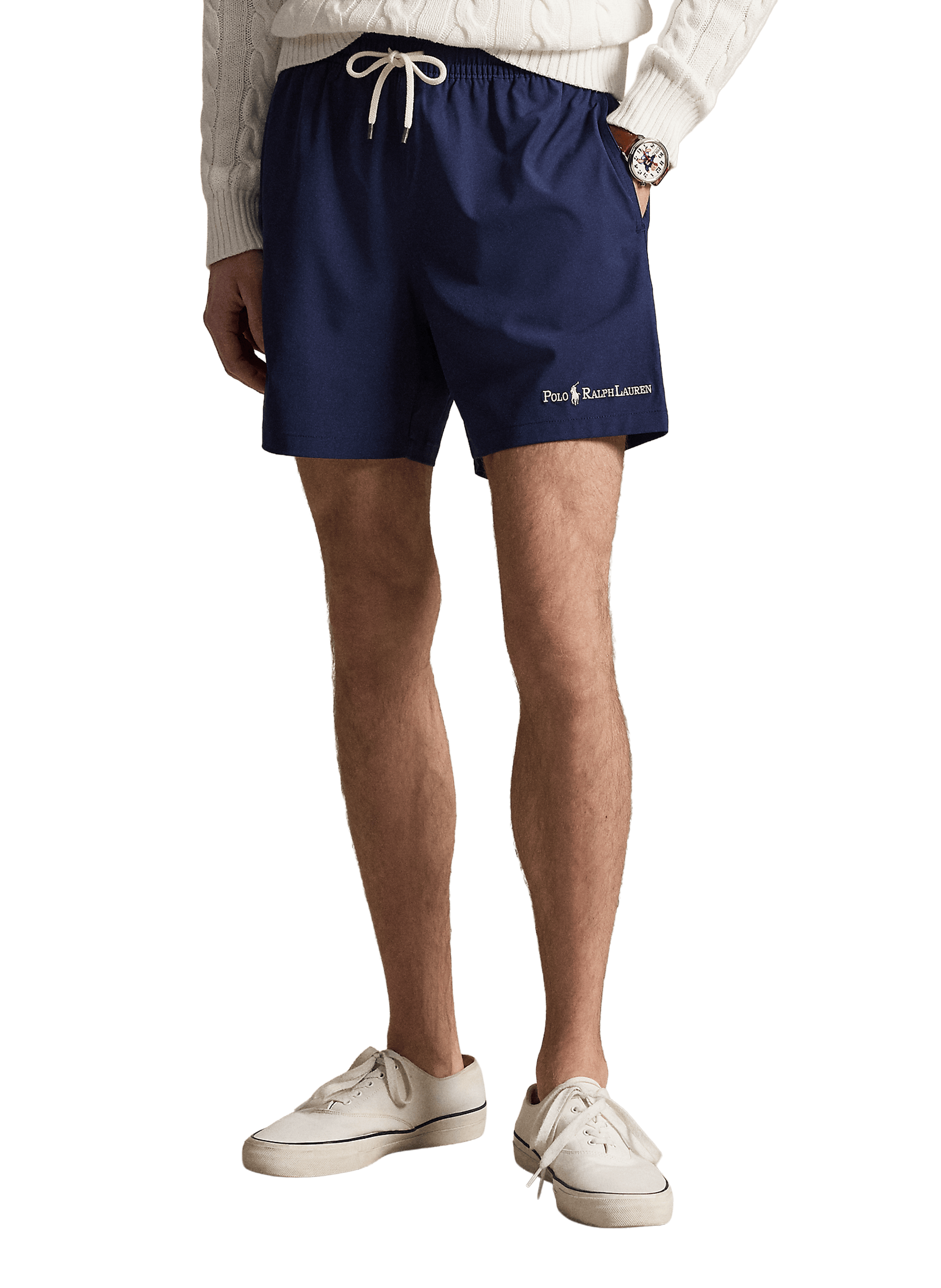 Short de bain à logo brodé POLO RALPH LAUREN Bleu
