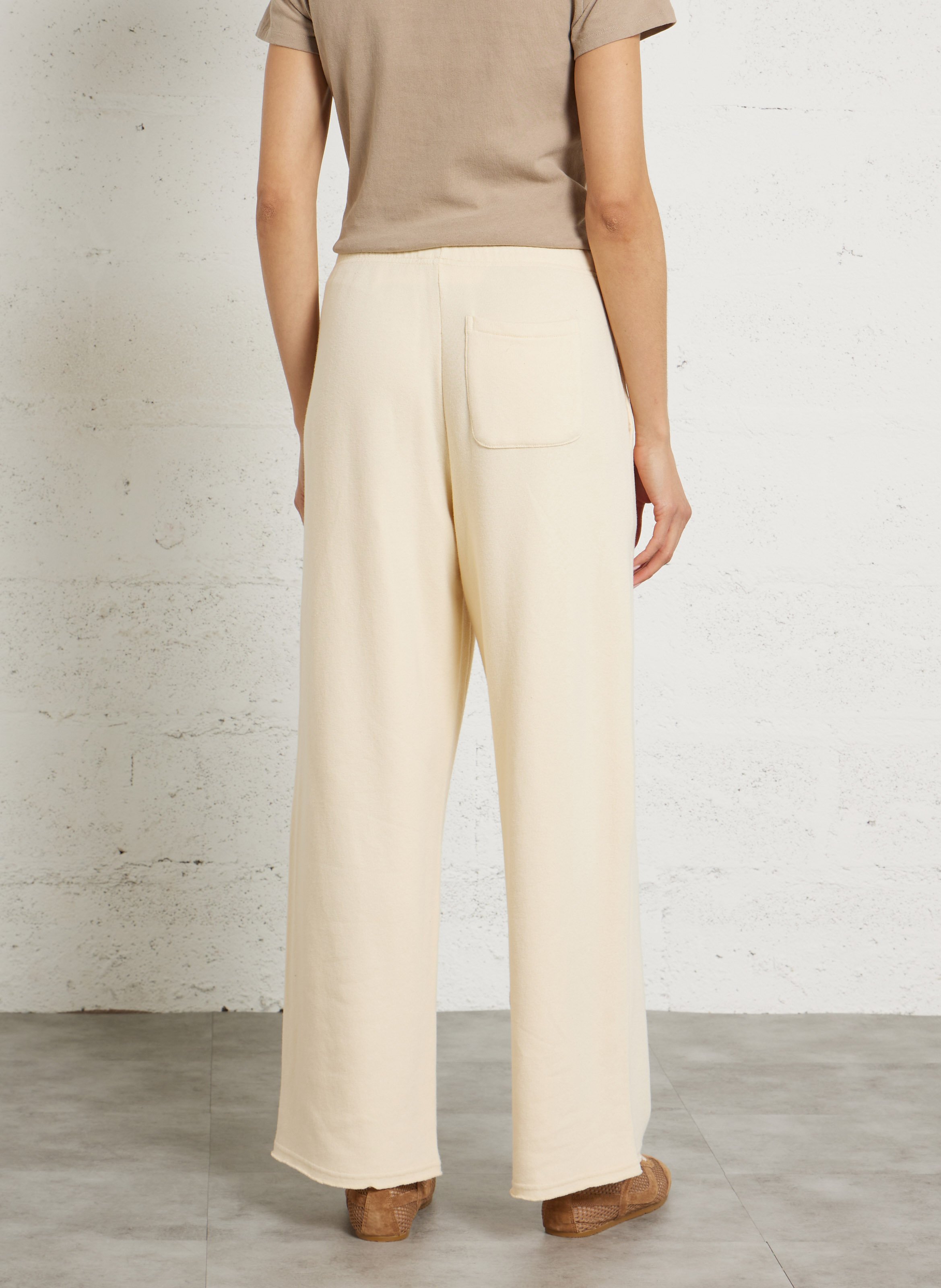 Jogging ample en coton mélangé atubay AMERICAN VINTAGE Beige